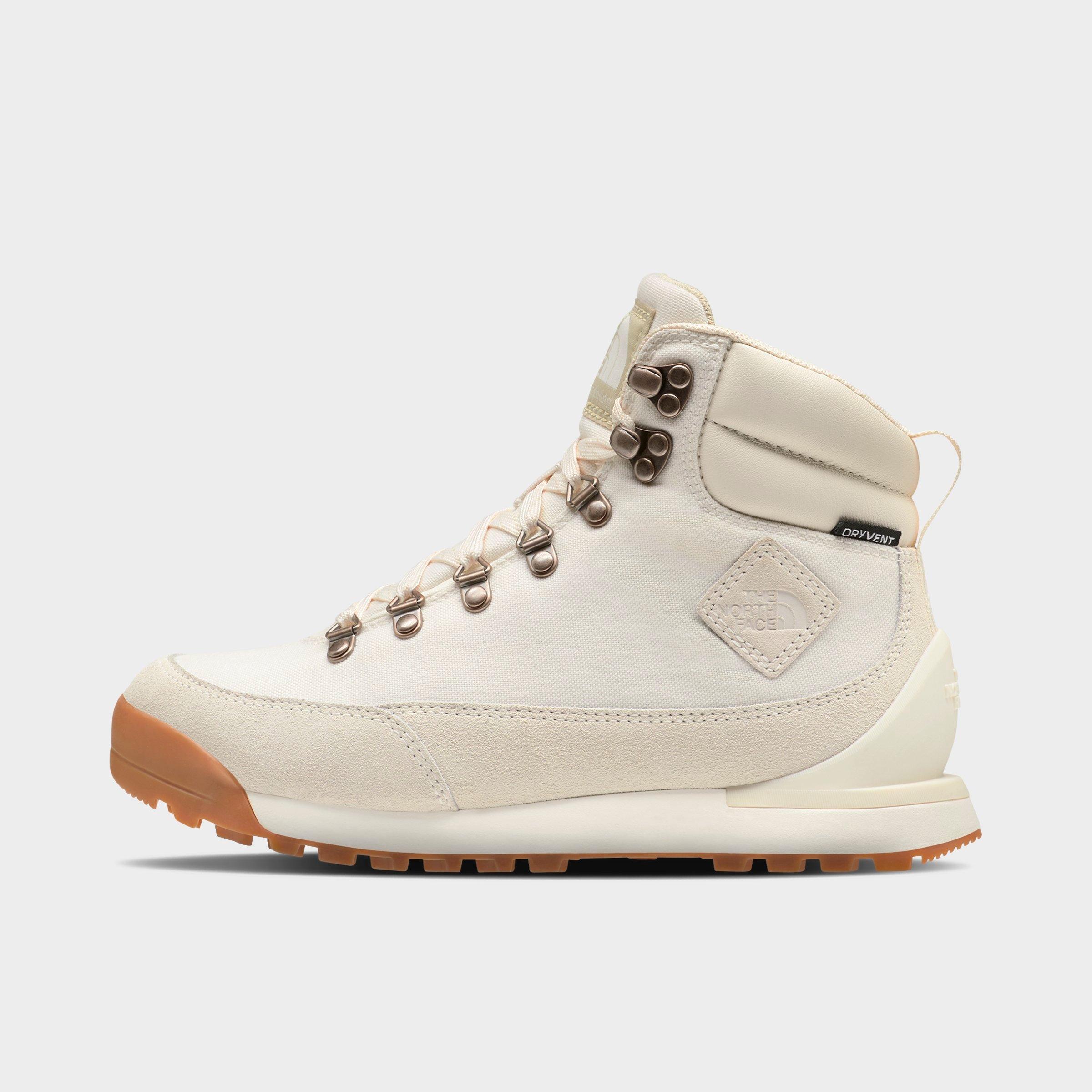The North Face Women's Back-To-Berkeley IV Textile Waterproof Boots in White Dune/White Dune Size: 10.0