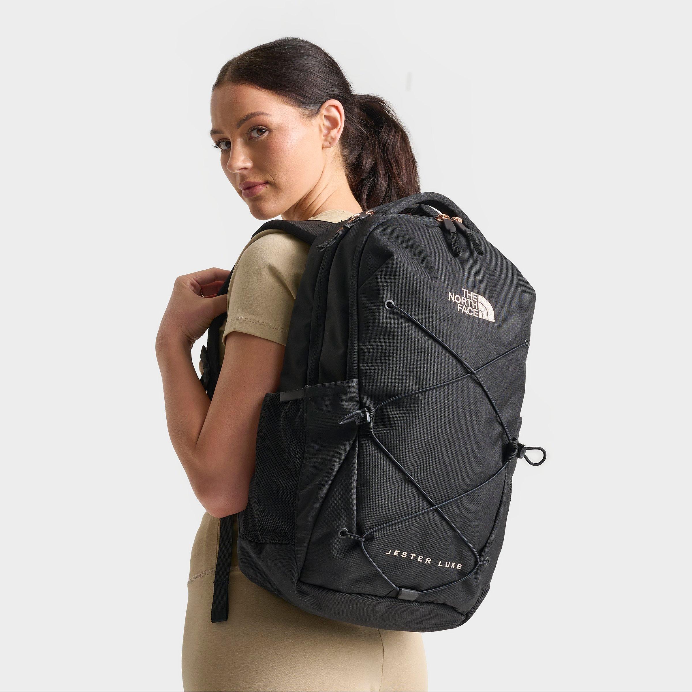 North face jester store luxe backpack white