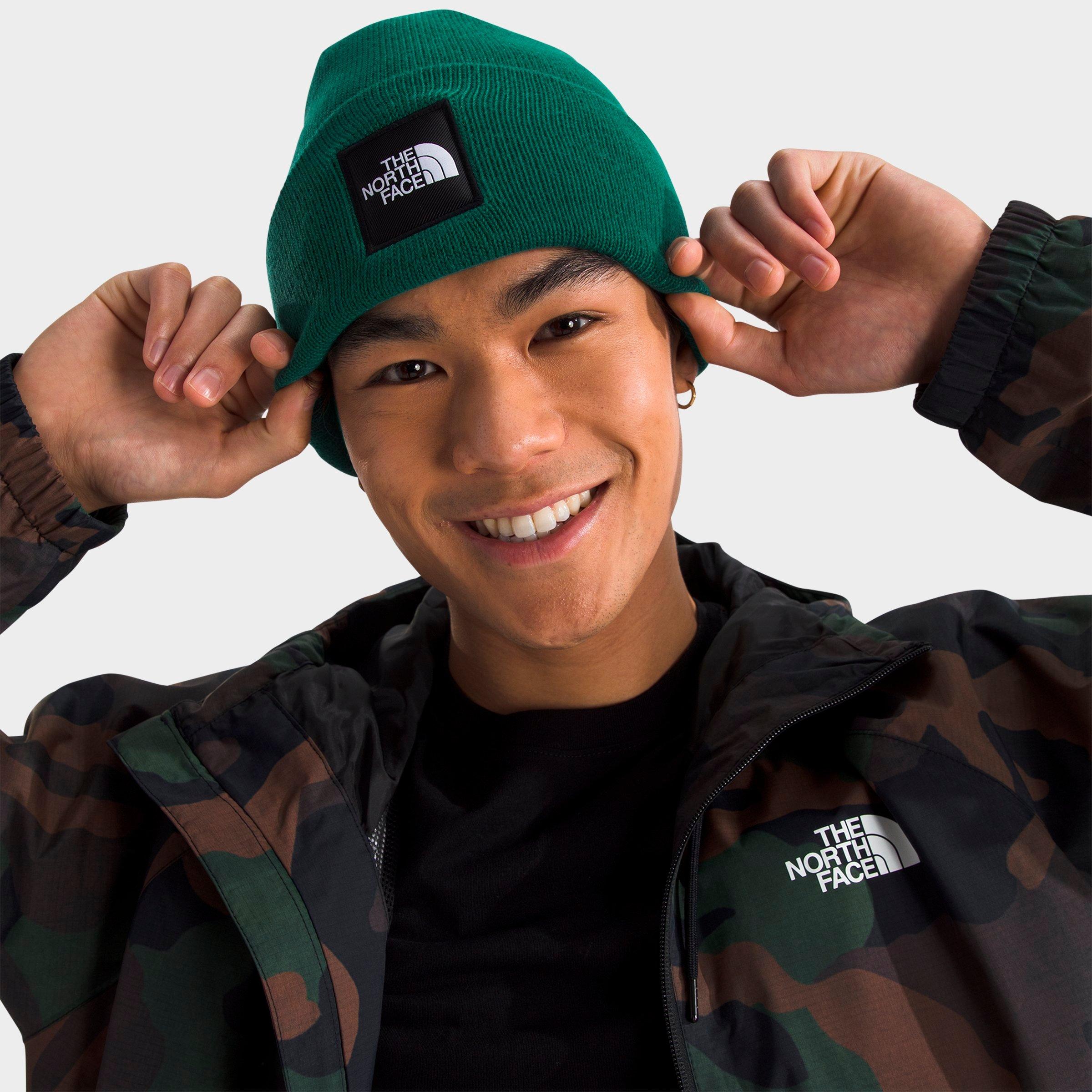 The North Face Big Box Beanie Hat in Evergreen