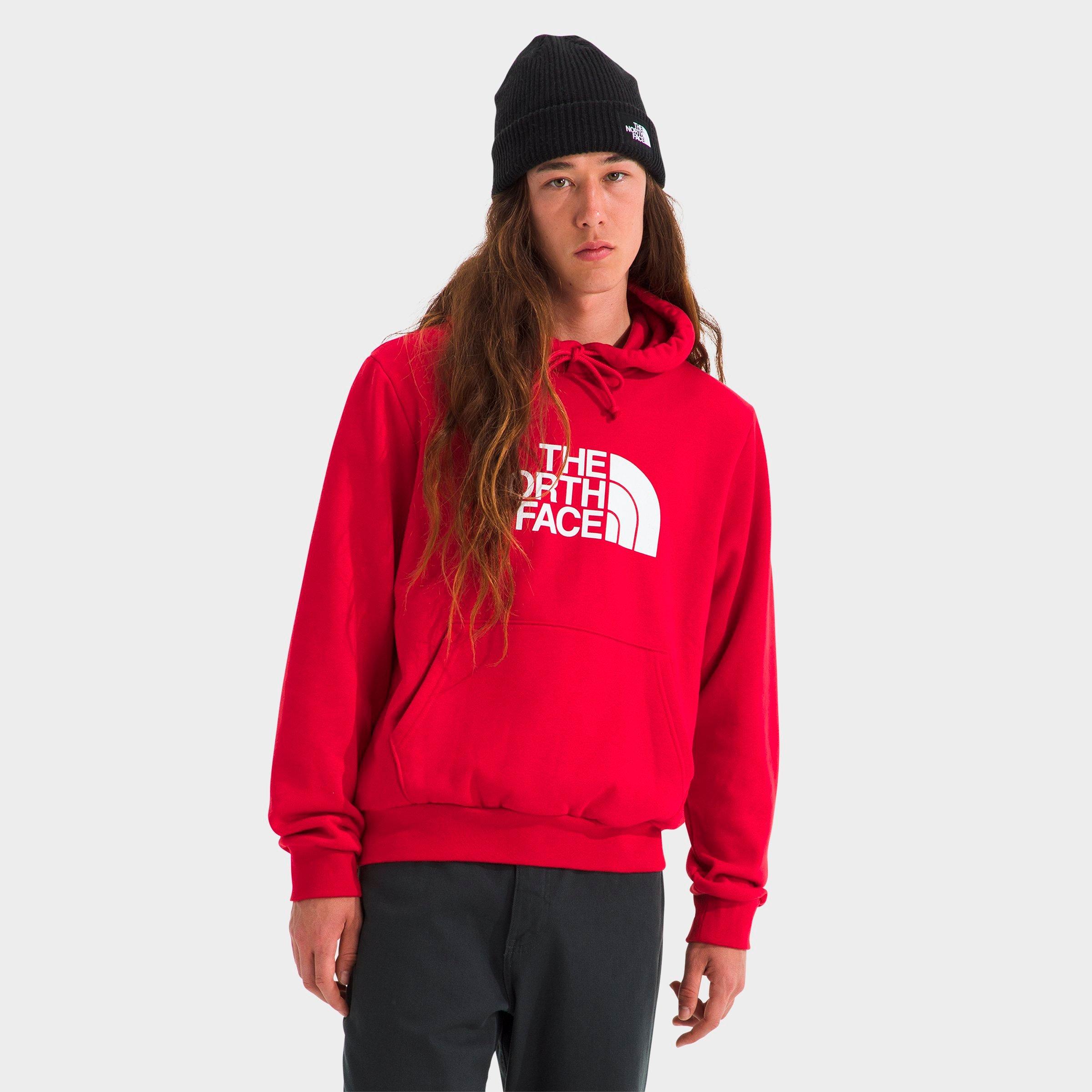 The North Face Men's Half Dome Pullover Hoodie in TNF Red Size: XS