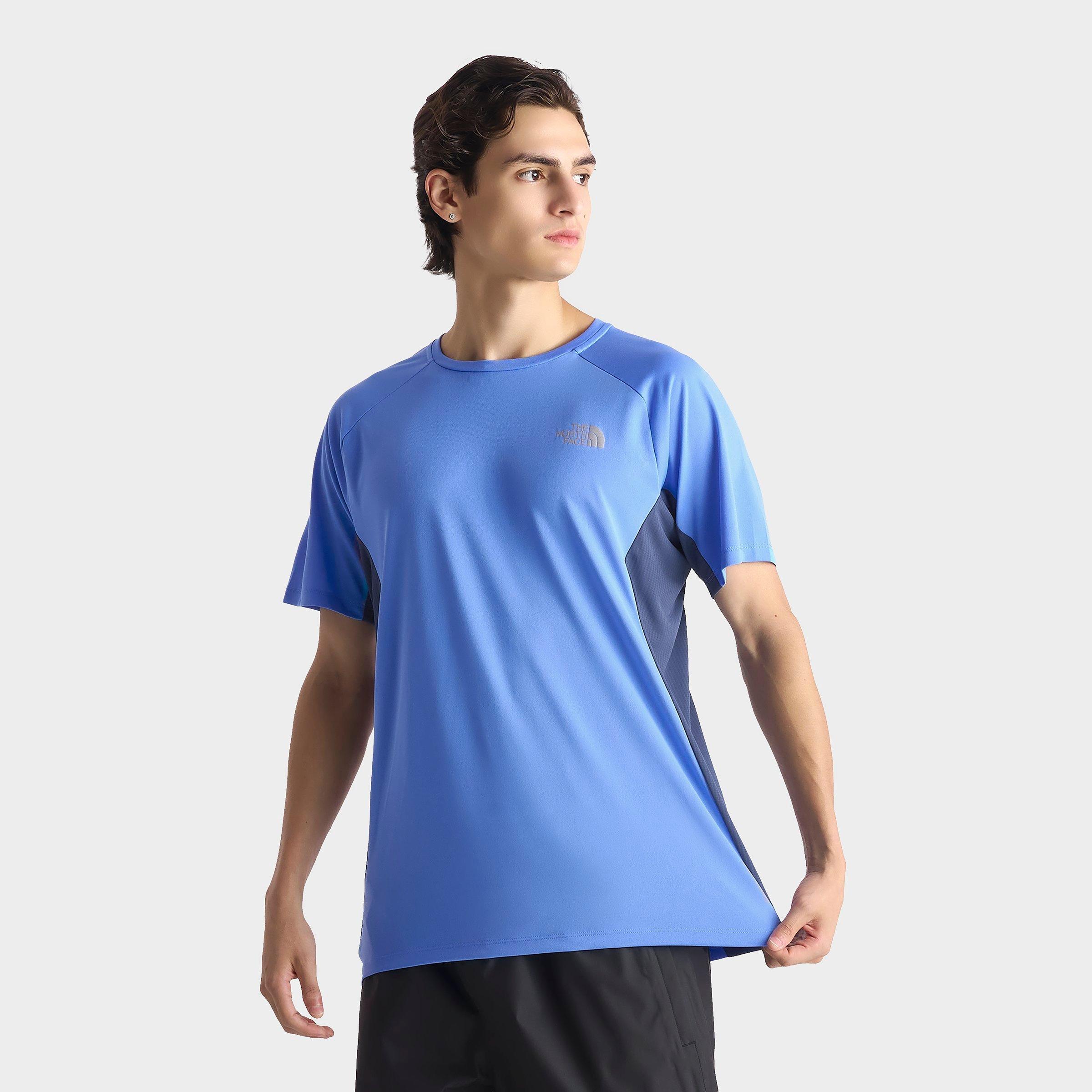 The North Face Men's Performance T-Shirt in Marina Blue/Shady Blue Size: Large