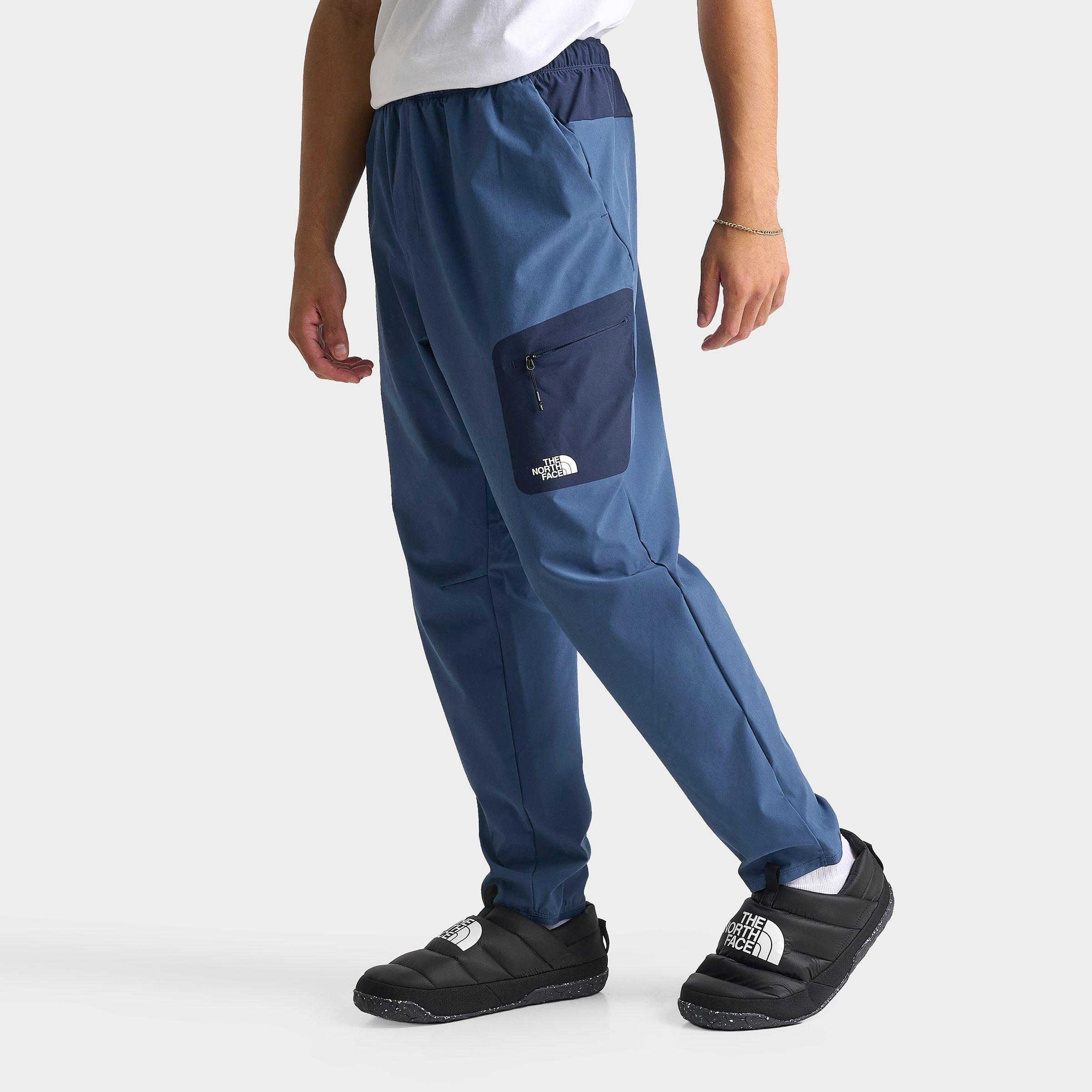 The North Face Men's Frissel Woven Jogger Pants in Shady Blue/Summit Navy Size: XL
