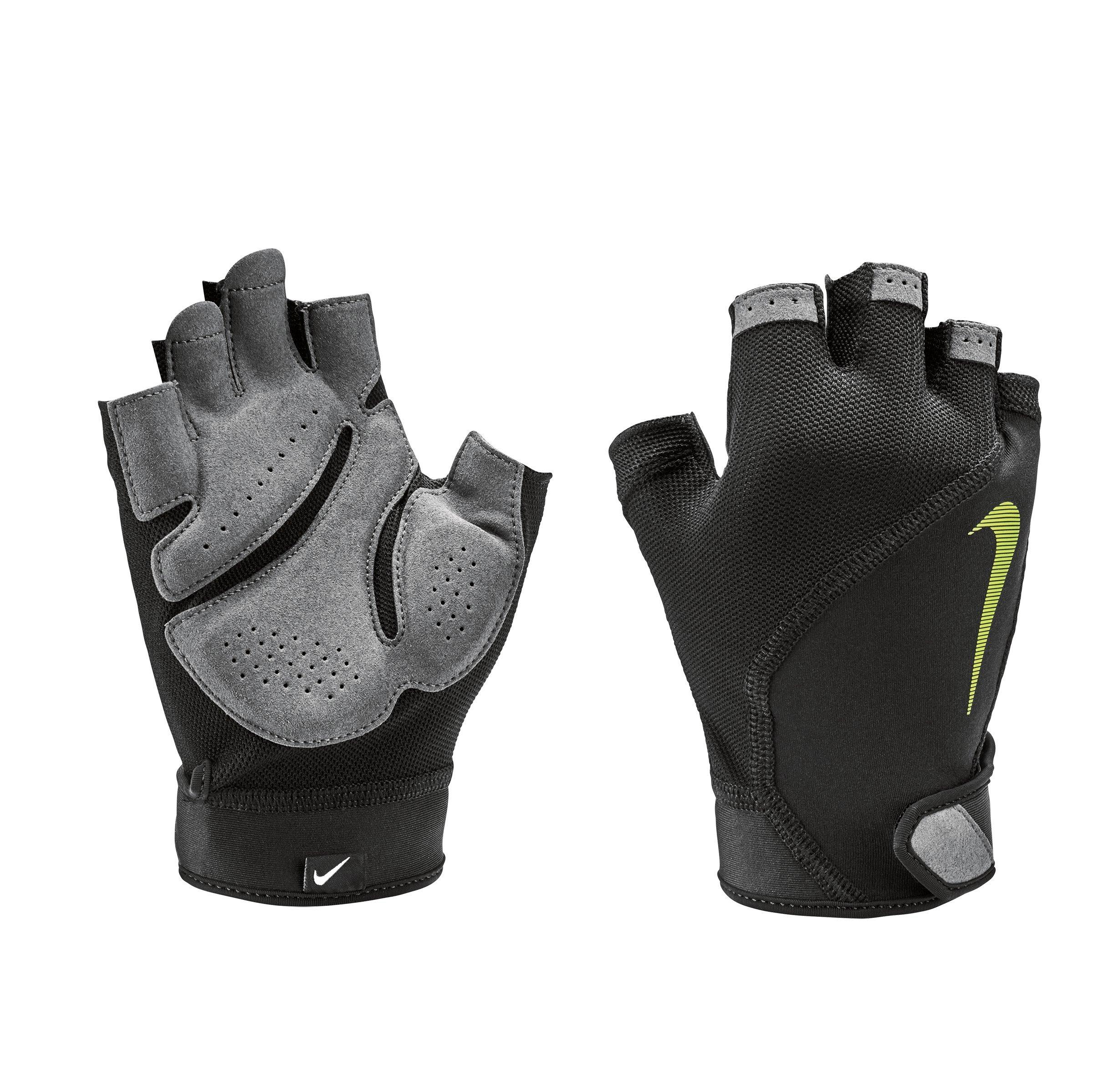 Nike Men's Elemental Fitness Gloves in Black/Dark Grey/Black Size: Small
