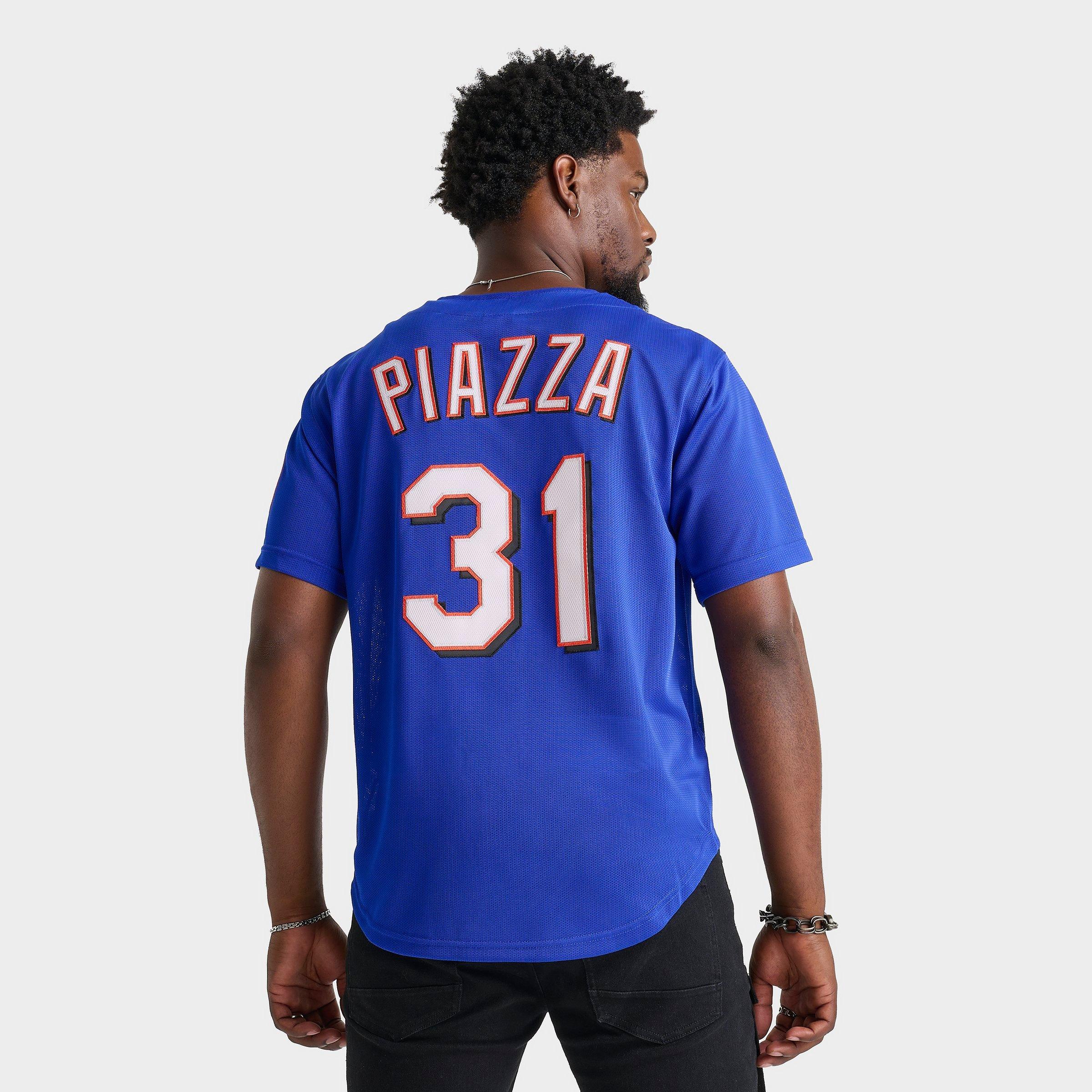 Men's Mitchell & Ness New York Mets MLB Mike Piazza 1999 Baseball Jersey