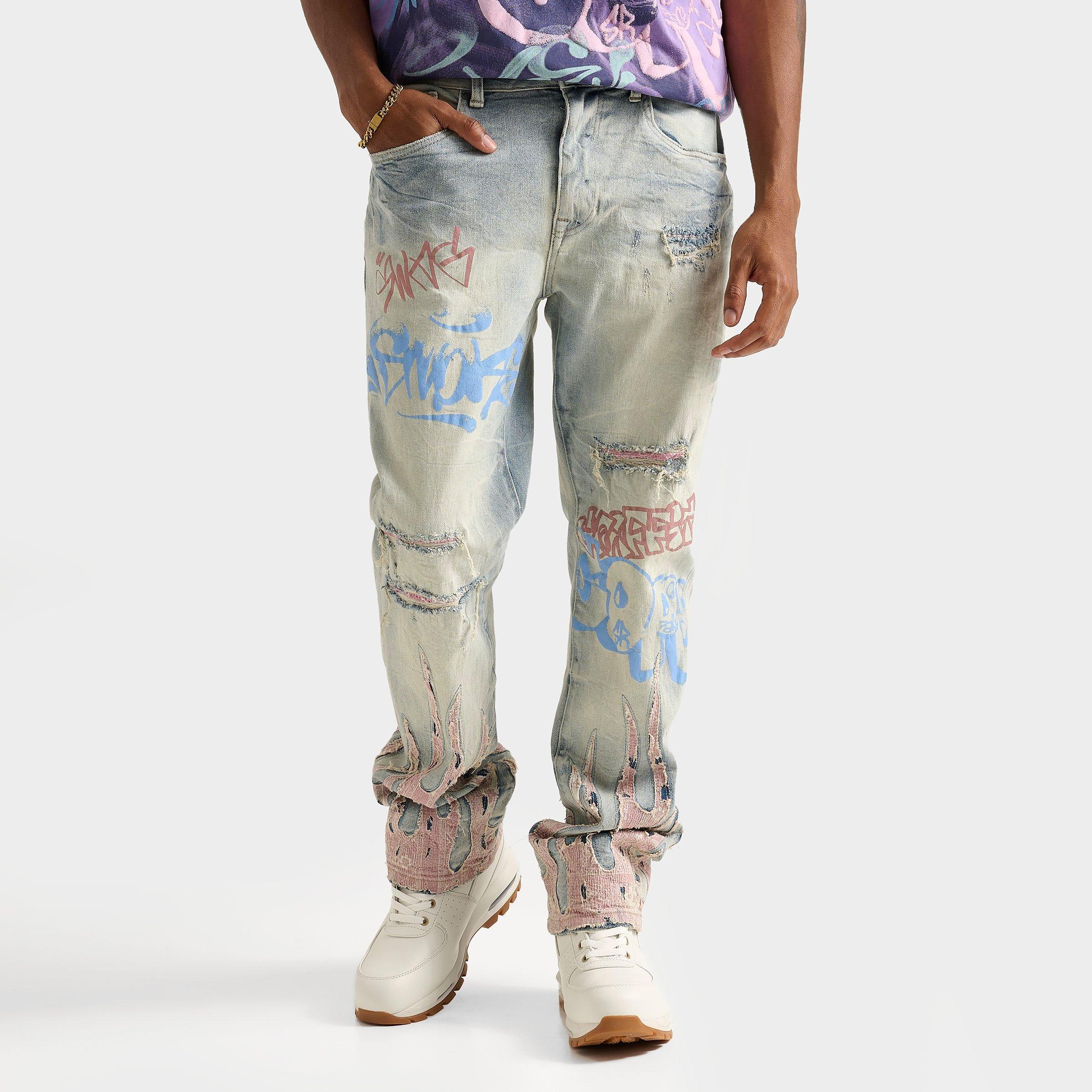 Men's Smoke Rise Dystopia Relaxed Denim Jeans