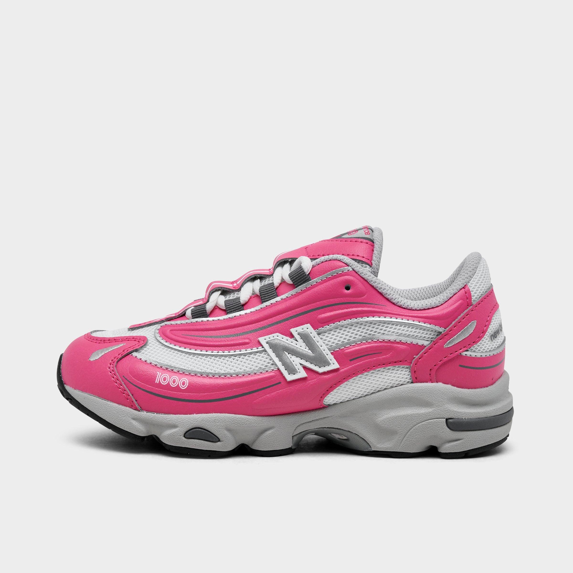 New Balance Girls Big Kids 1000 Casual Shoes in Dragon Berry/White