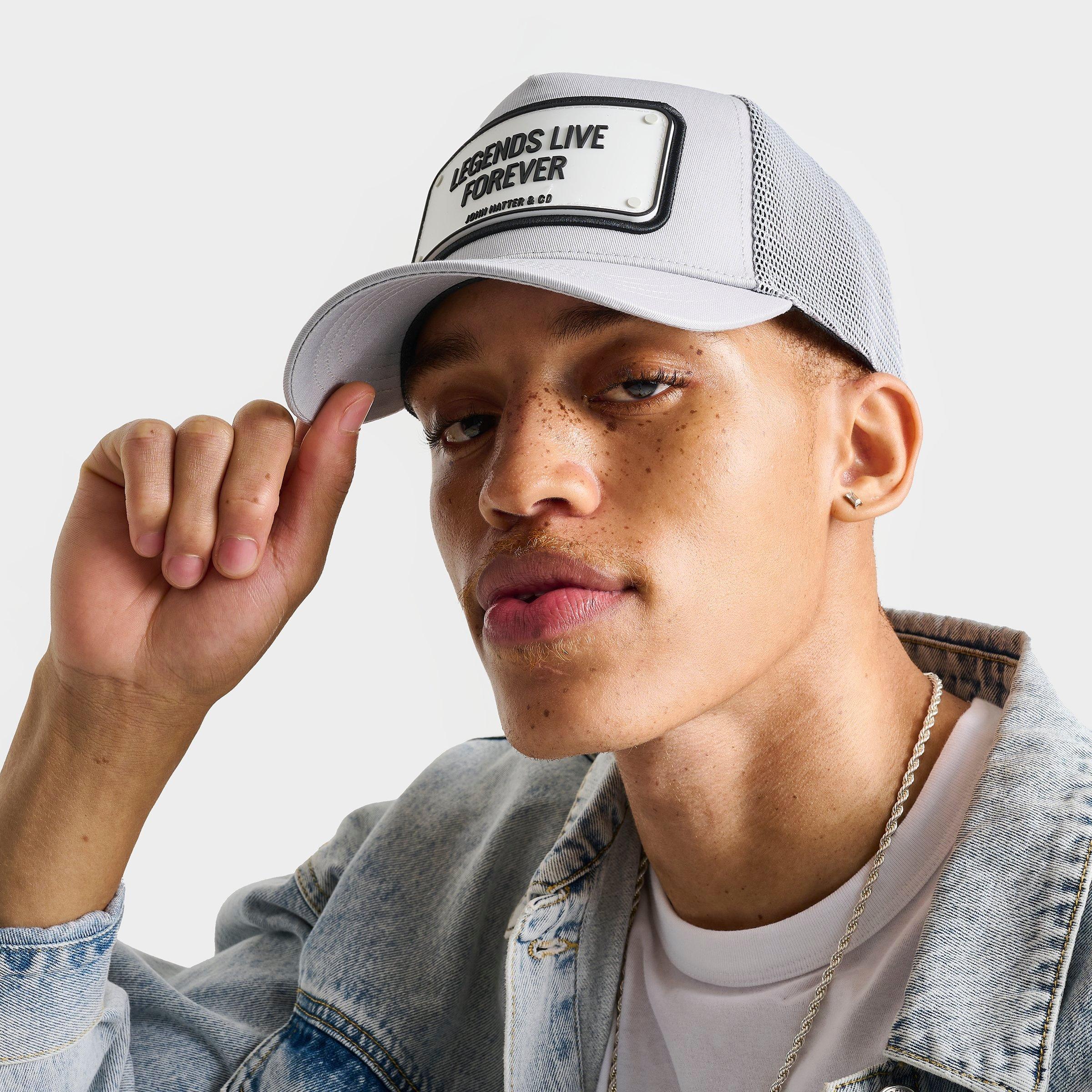 John Hatter & Co. John Hatter & Co Legends Live Forever Trucker Hat in Grey