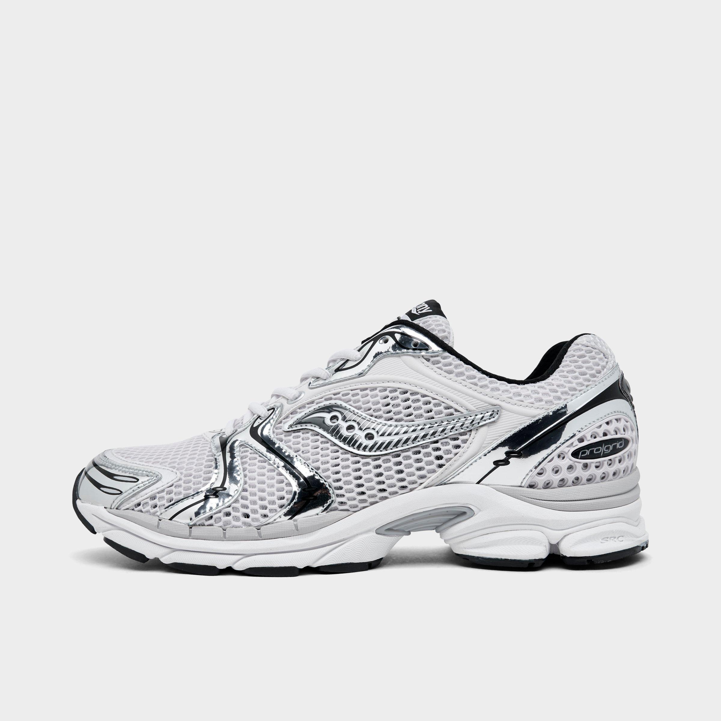 Saucony Men's ProGrid Triumph 4 Casual Shoes in Fog/Black Size: 9.5