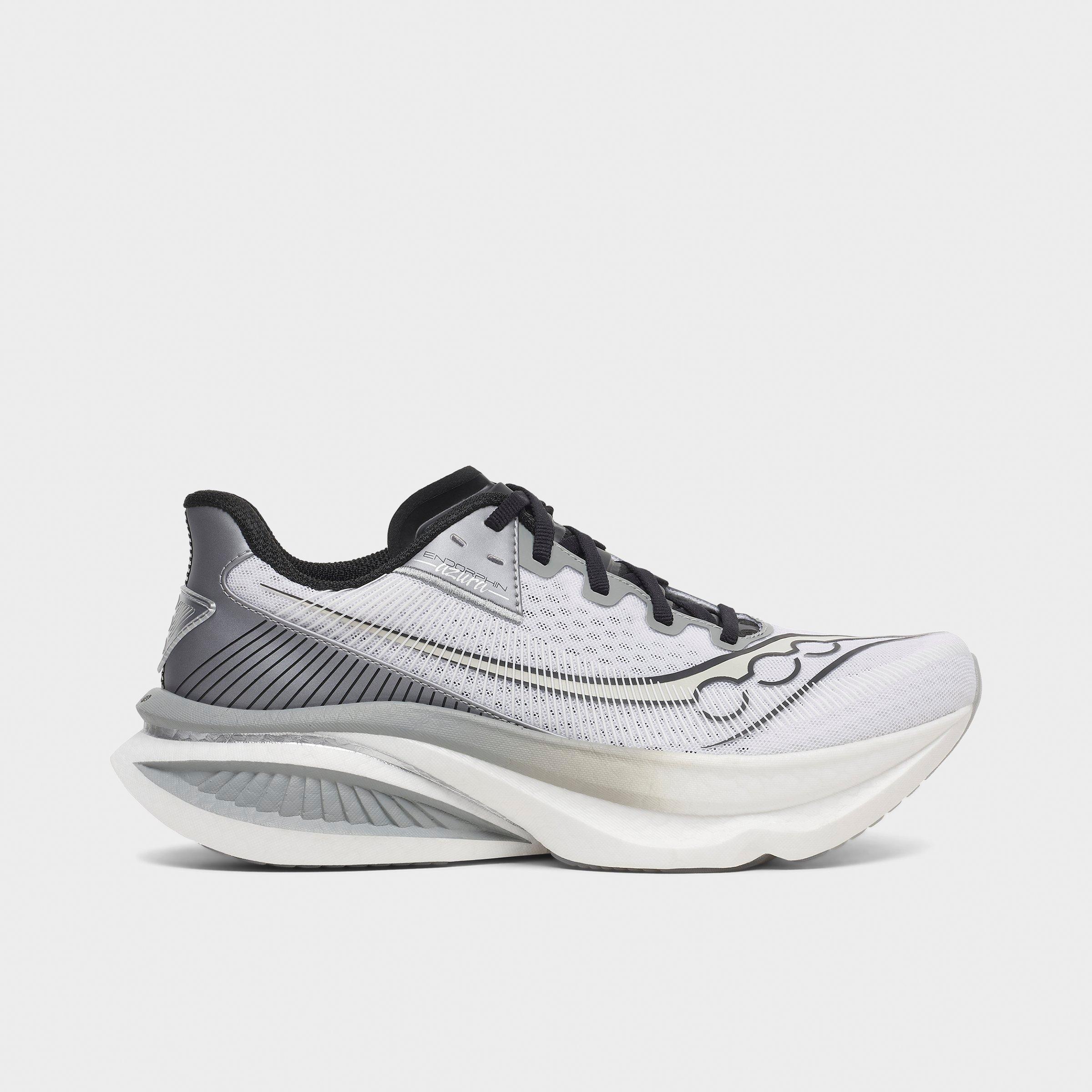 Saucony Men's Endorphin Azura Running Shoes in White/Fossil Size: 7.5