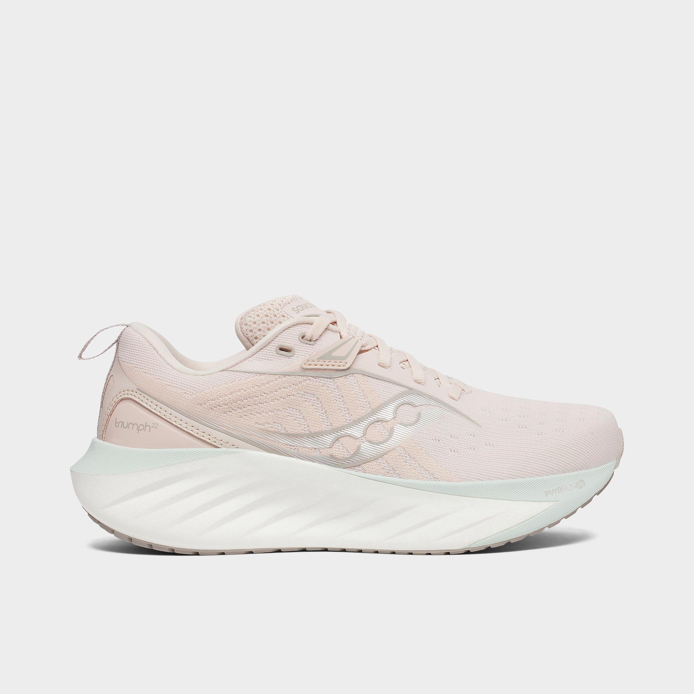 Saucony Women's Triumph 22 Running Shoes in Moon Size: 10.0