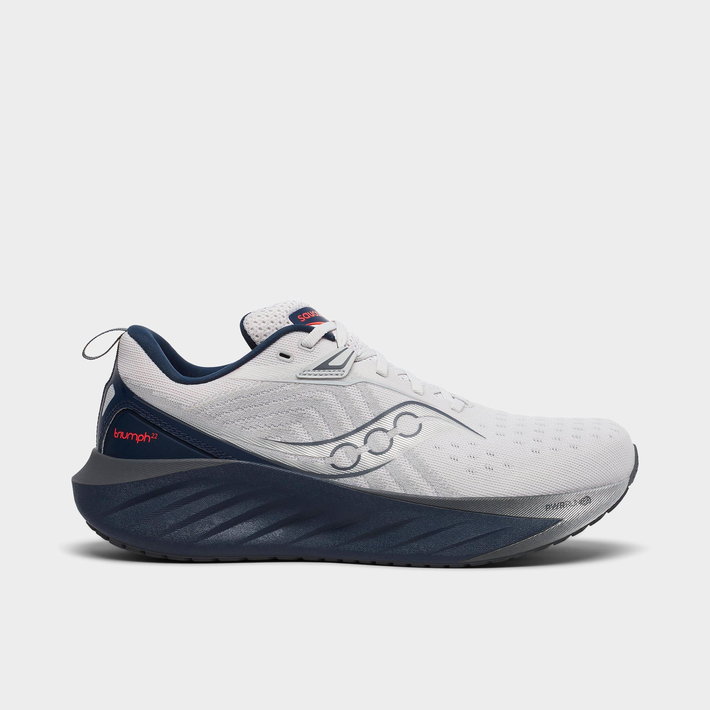 Saucony Men's Triumph 22 Running Shoes in Cloud/Navy Size: 9.0