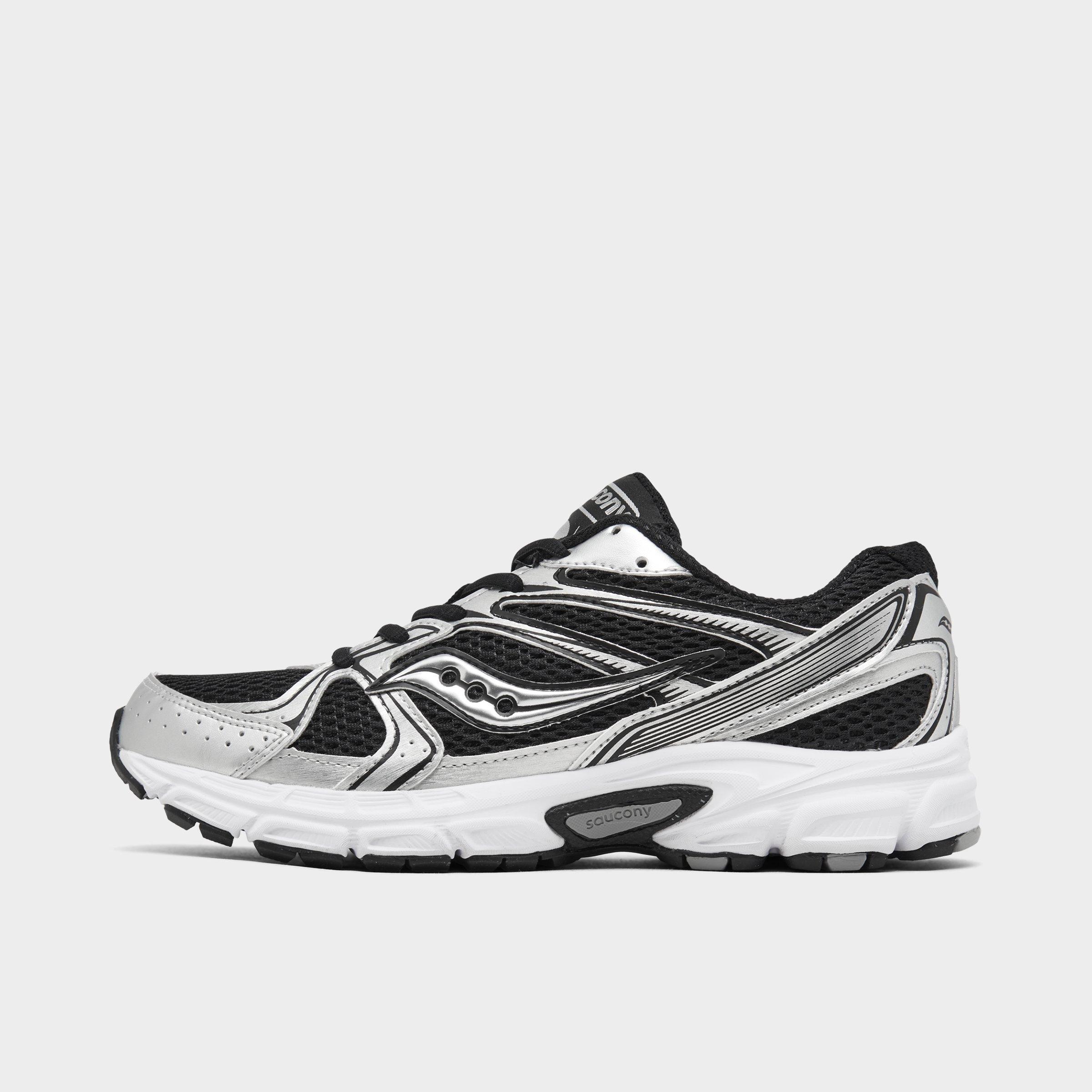 Saucony Women's Ride Millennium Casual Shoes in Black/Silver Size: 6.0