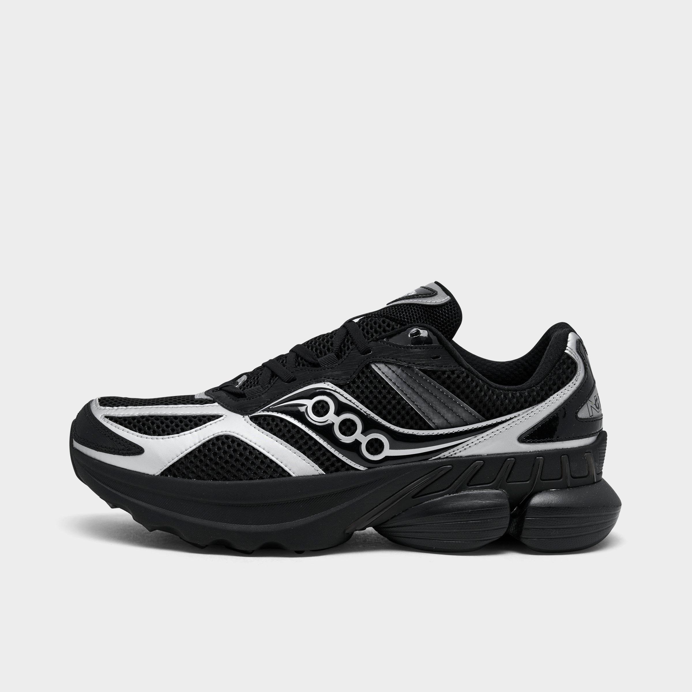 Saucony Men's Grid NXT Casual Shoes in Black/Silver Size: 8.0