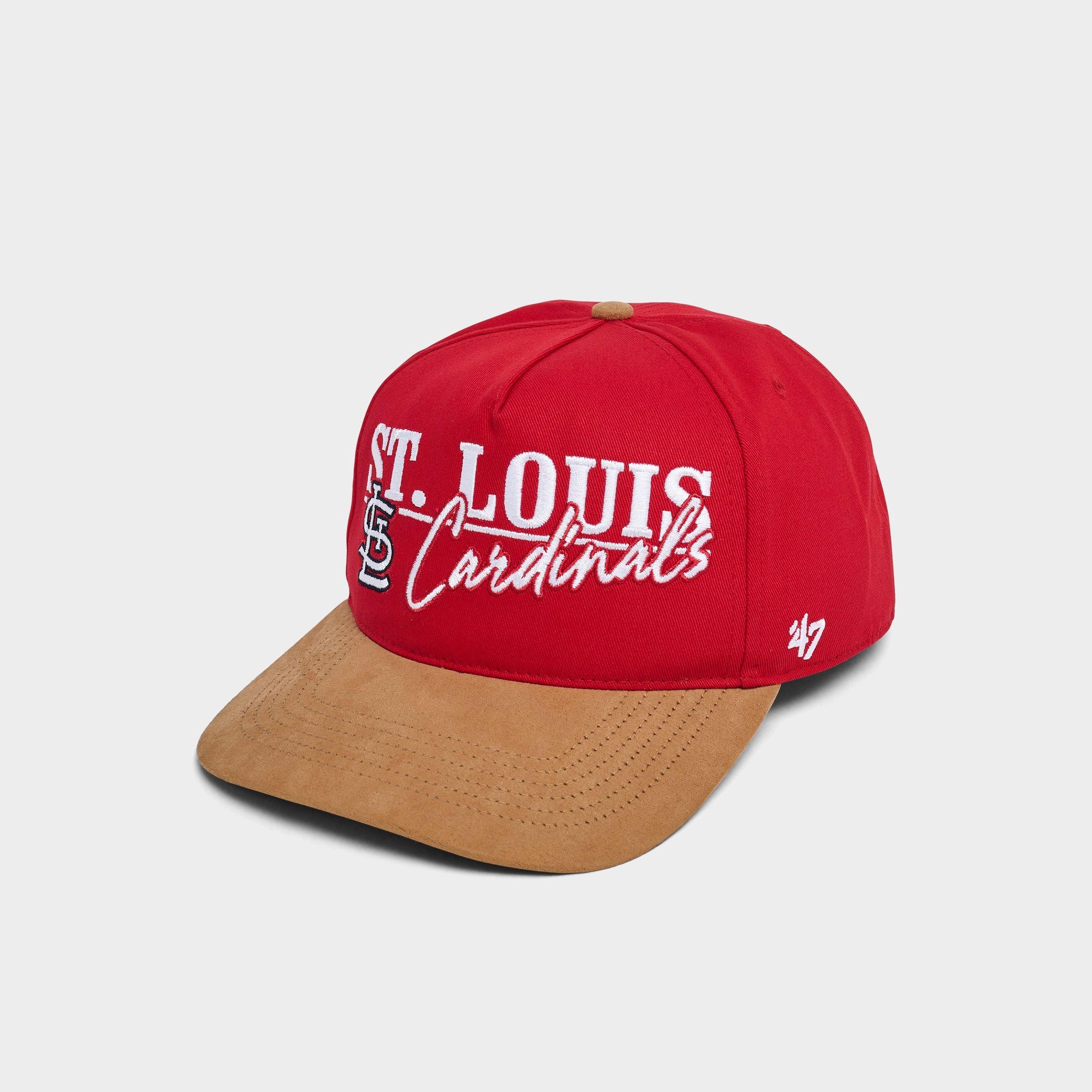 47 Brand '47 St. Louis Cardinals MLB Scribe Line Hitch Snapback Hat in Red