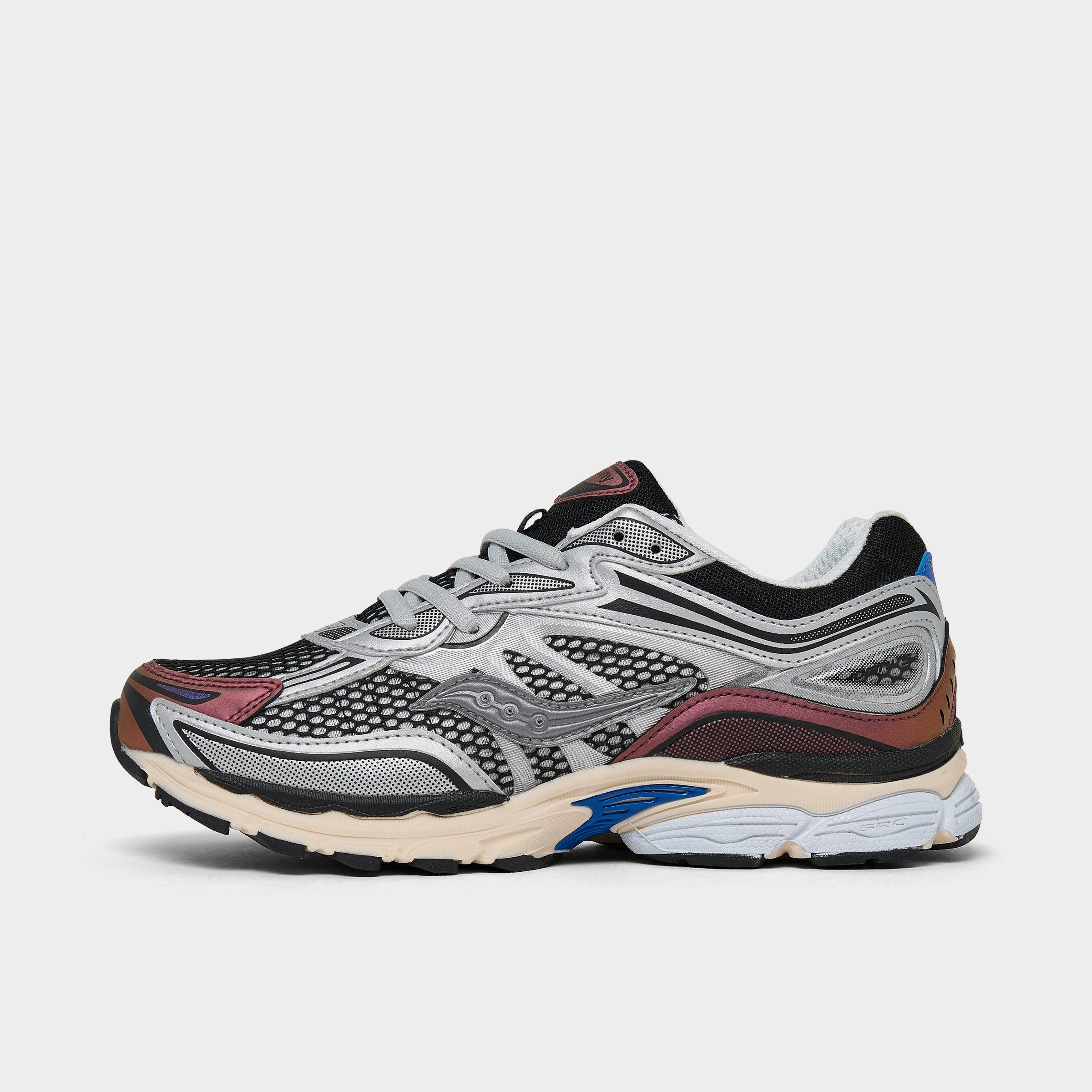 Saucony Big Kids Omni 9 Casual Shoes in Burgundy/Black Size: 4
