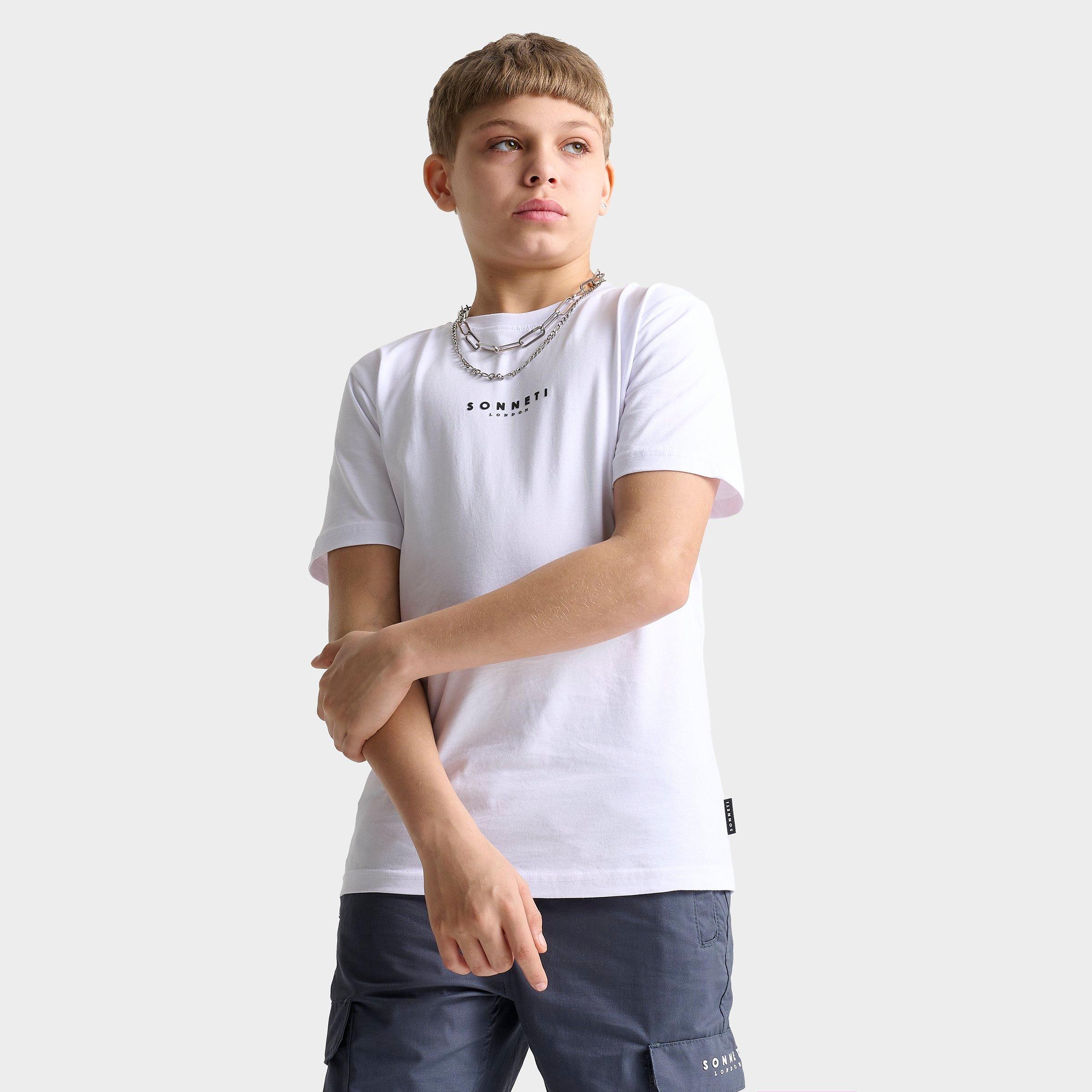 Sonneti Kids Core London T-Shirt in WHITE Size: Small