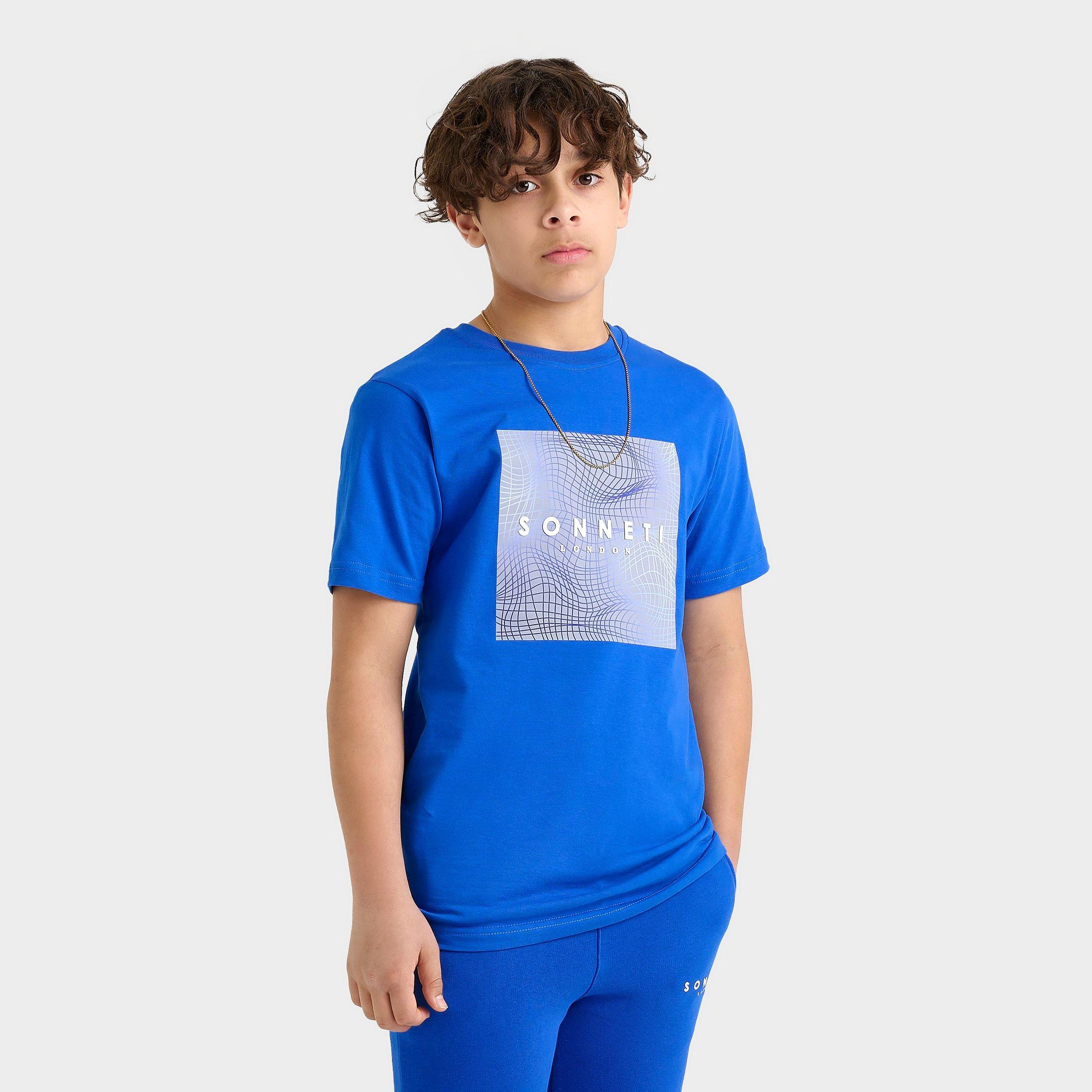 Sonneti Kids London Elvander T-Shirt in Princess Blue Size: Small