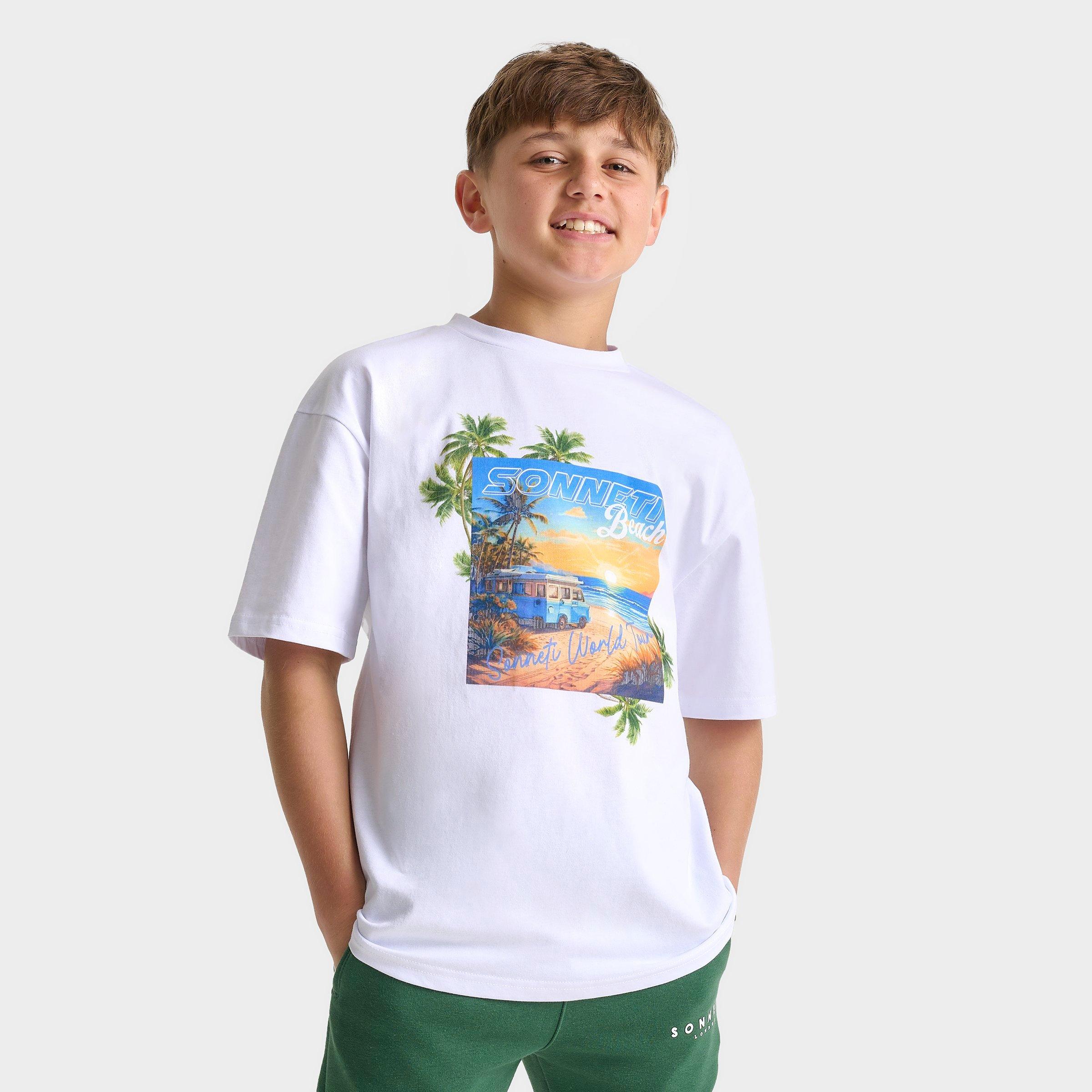 Kids' Sonneti London Palms Sunrise Photo T-Shirt