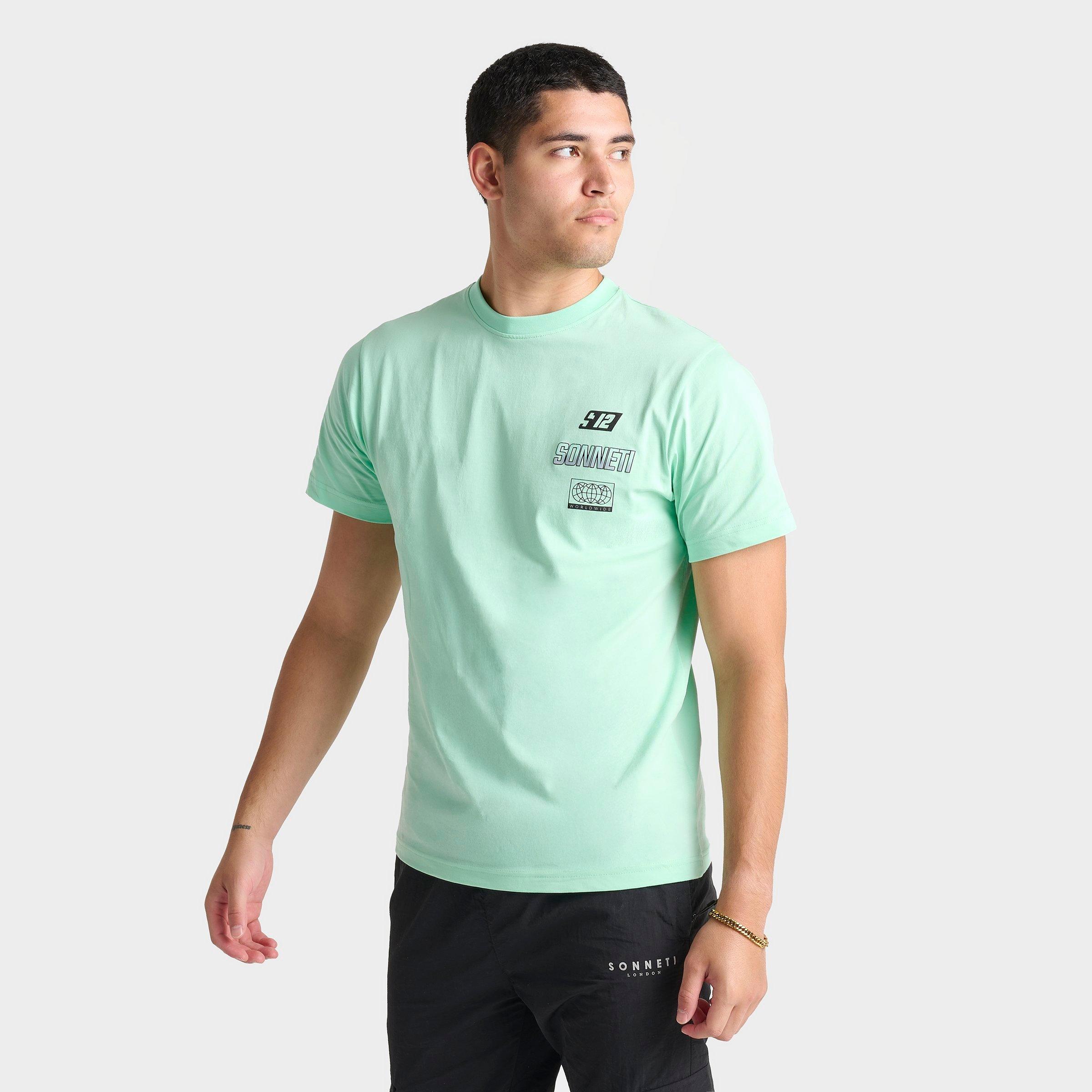 Sonneti Men's Logan Graphic T-Shirt in Beach Glass Size: XS