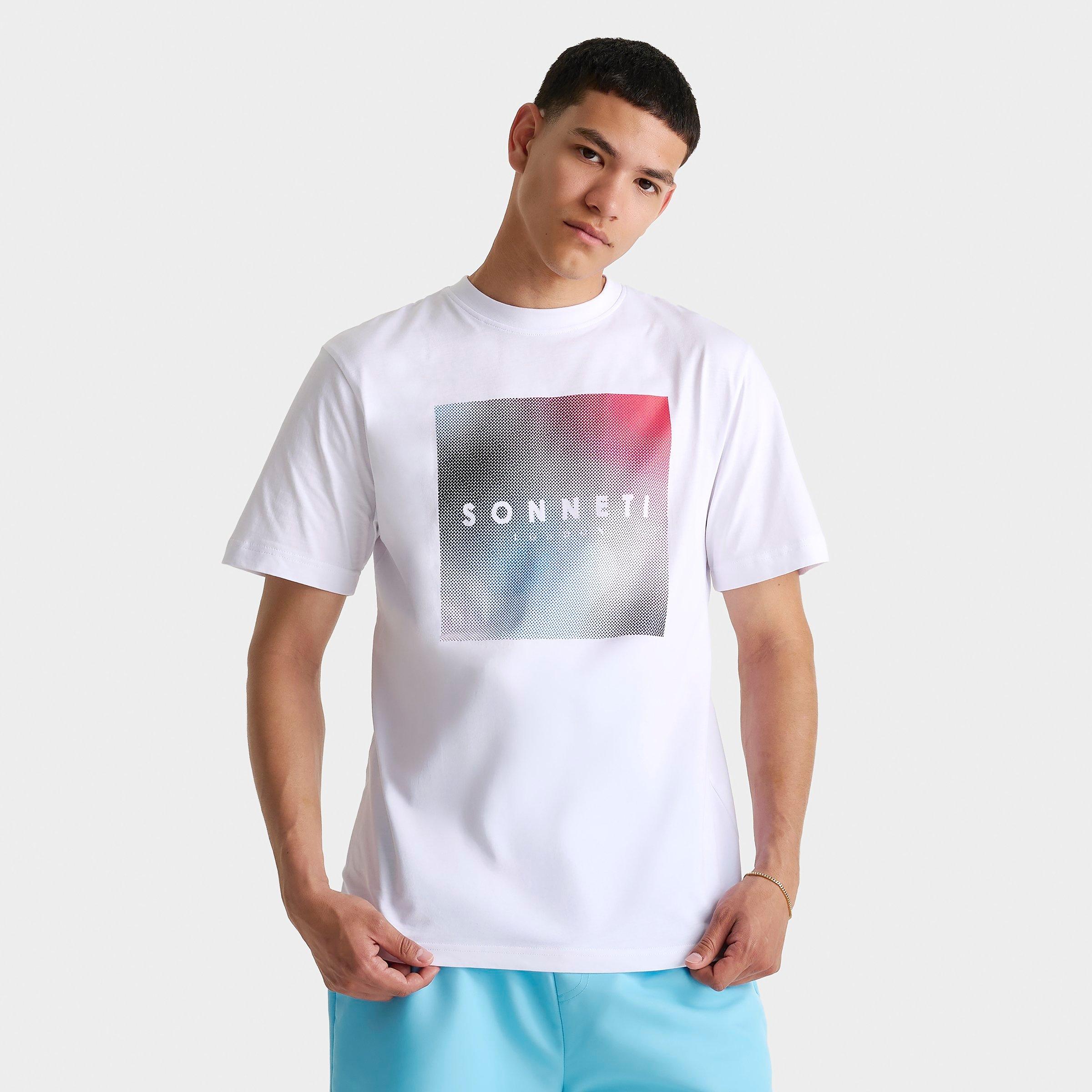 Sonneti Men's London Dunlo T-Shirt in Optic White Size: XS