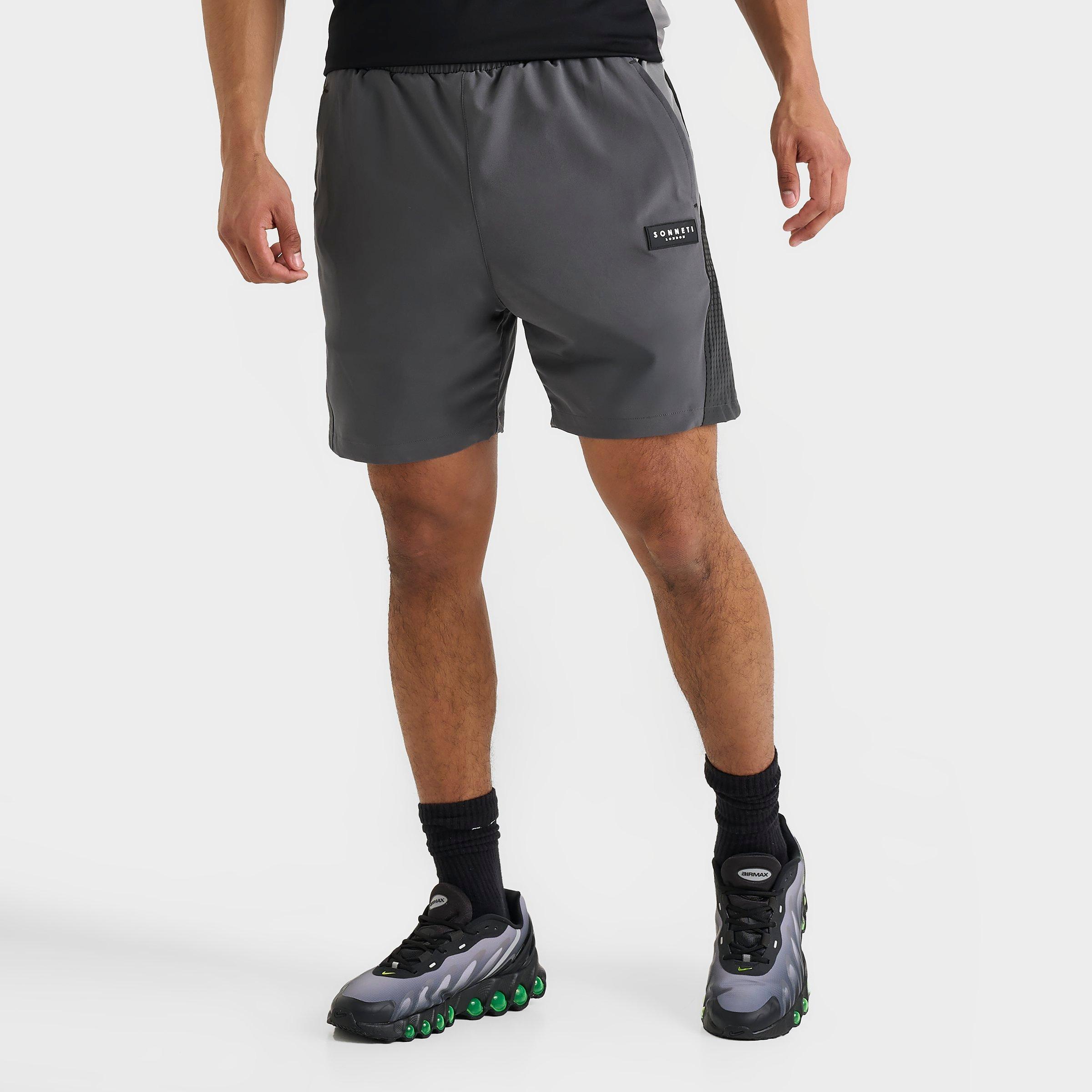 Sonneti Men's Elbrus Athletic Shorts in Black/Turbulence Size: XS