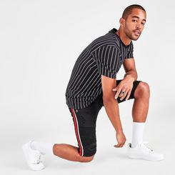 Men's Supply & Demand Racer Stripe Denim Shorts