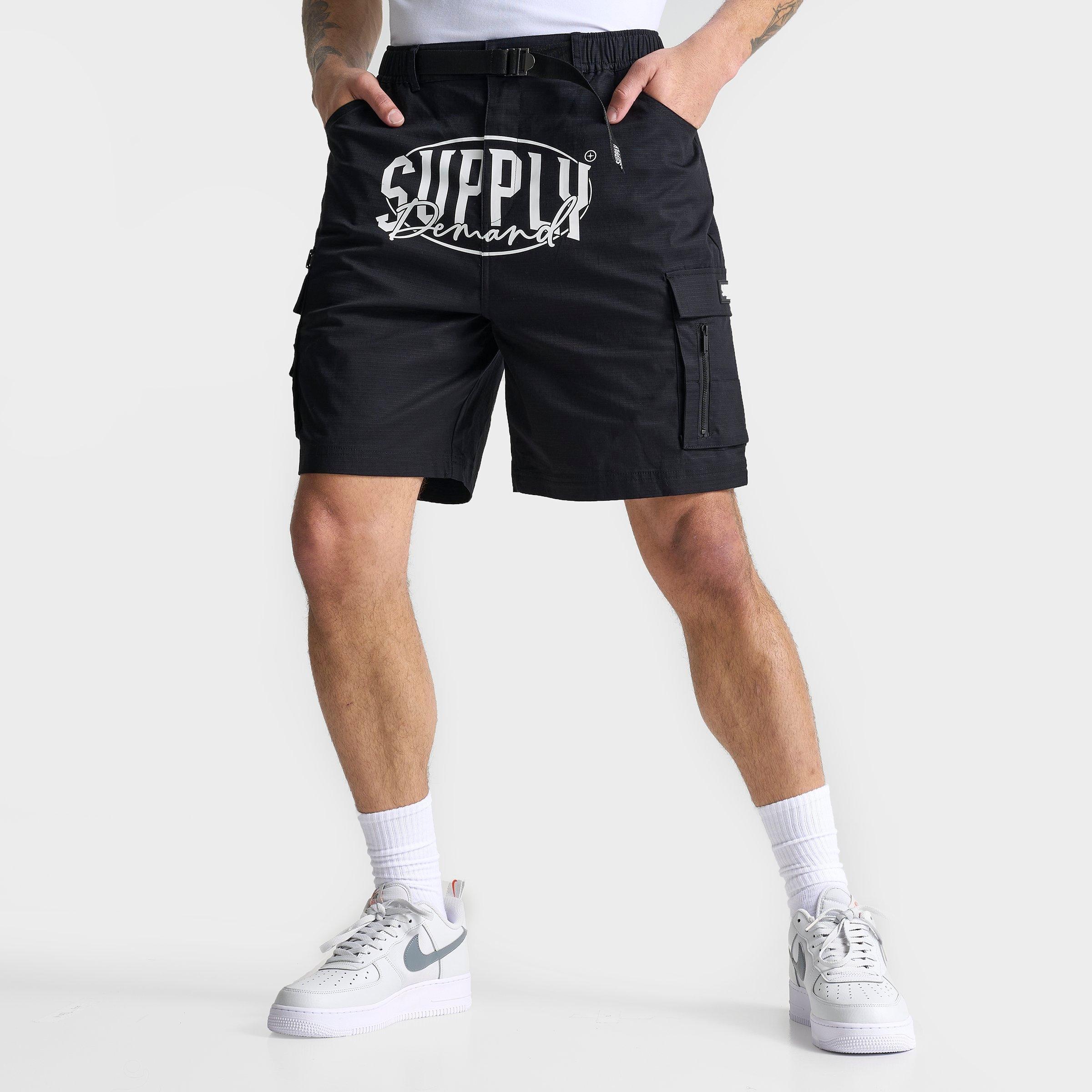 Men's Supply And Demand Lock Belted Cargo Shorts