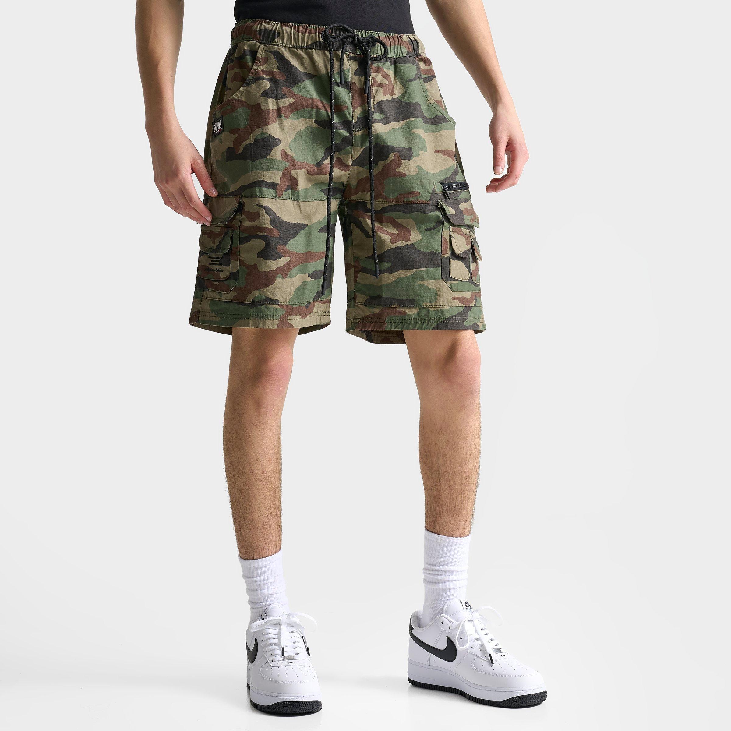 Men's Supply And Demand Gritter Camo Cargo Shorts