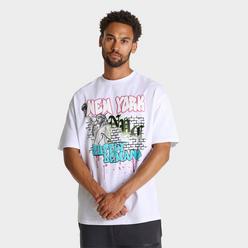 Tシャツ・カットソー adidas ADILENIUM 3 GRAPHIC TEE WHITE JY6299 Men's adidas Adilenium Season 3 Fan Graphic T-Shirt | JD Sports