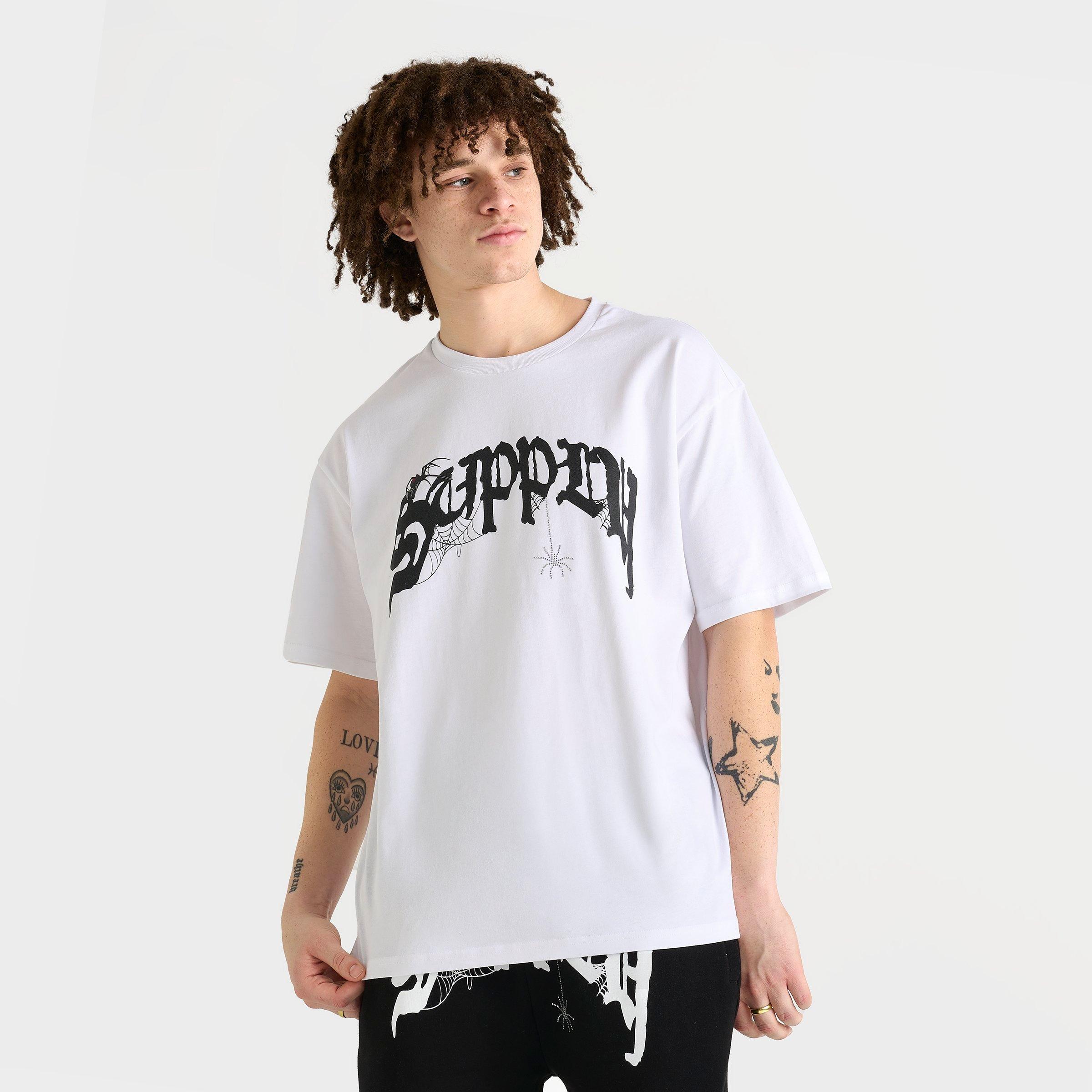 Supply & Demand Men's Crawler T-Shirt in Optic White Size: Small
