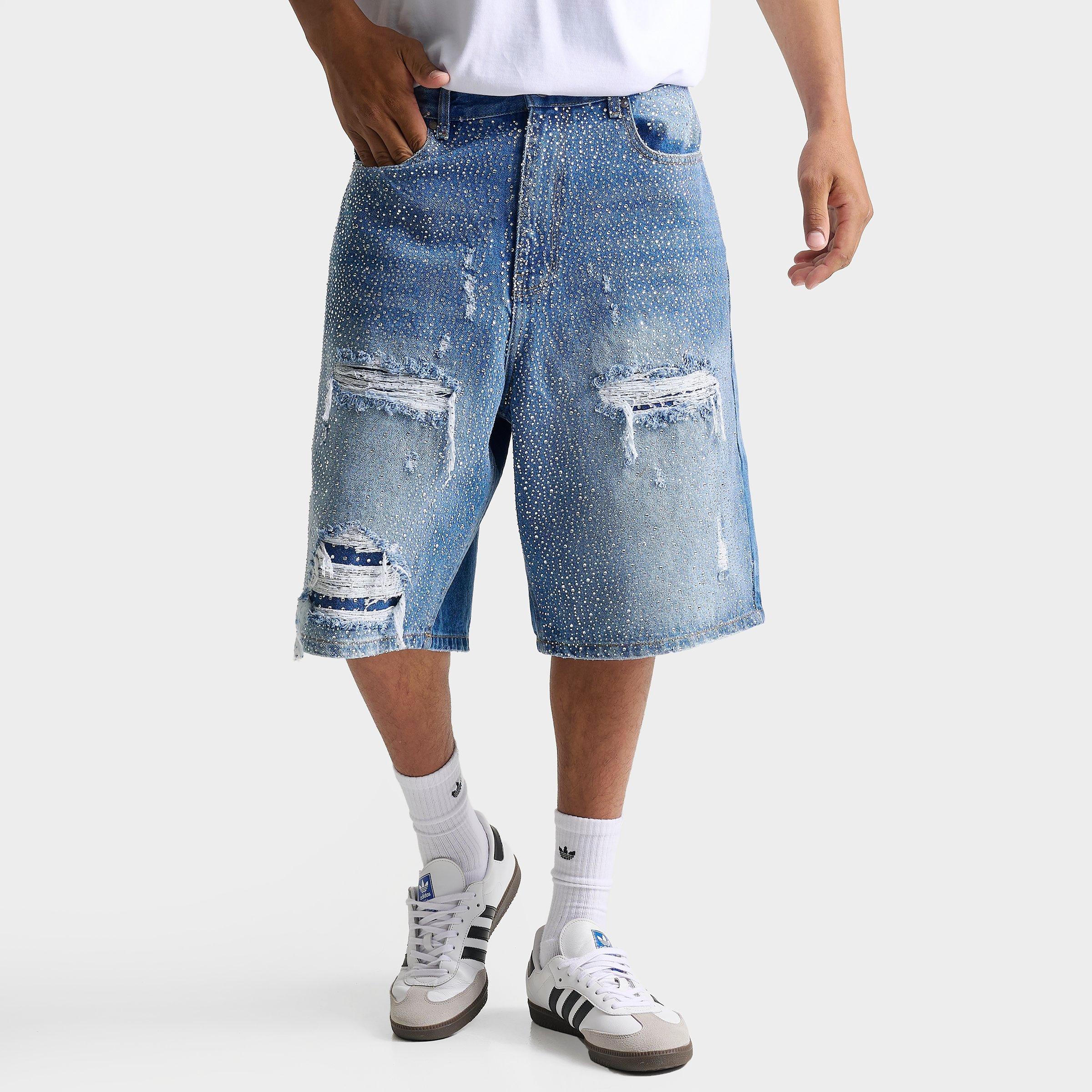 Men's Supply & Demand Depart V2 Distressed Denim Shorts – JD Sports – صورة المنتج