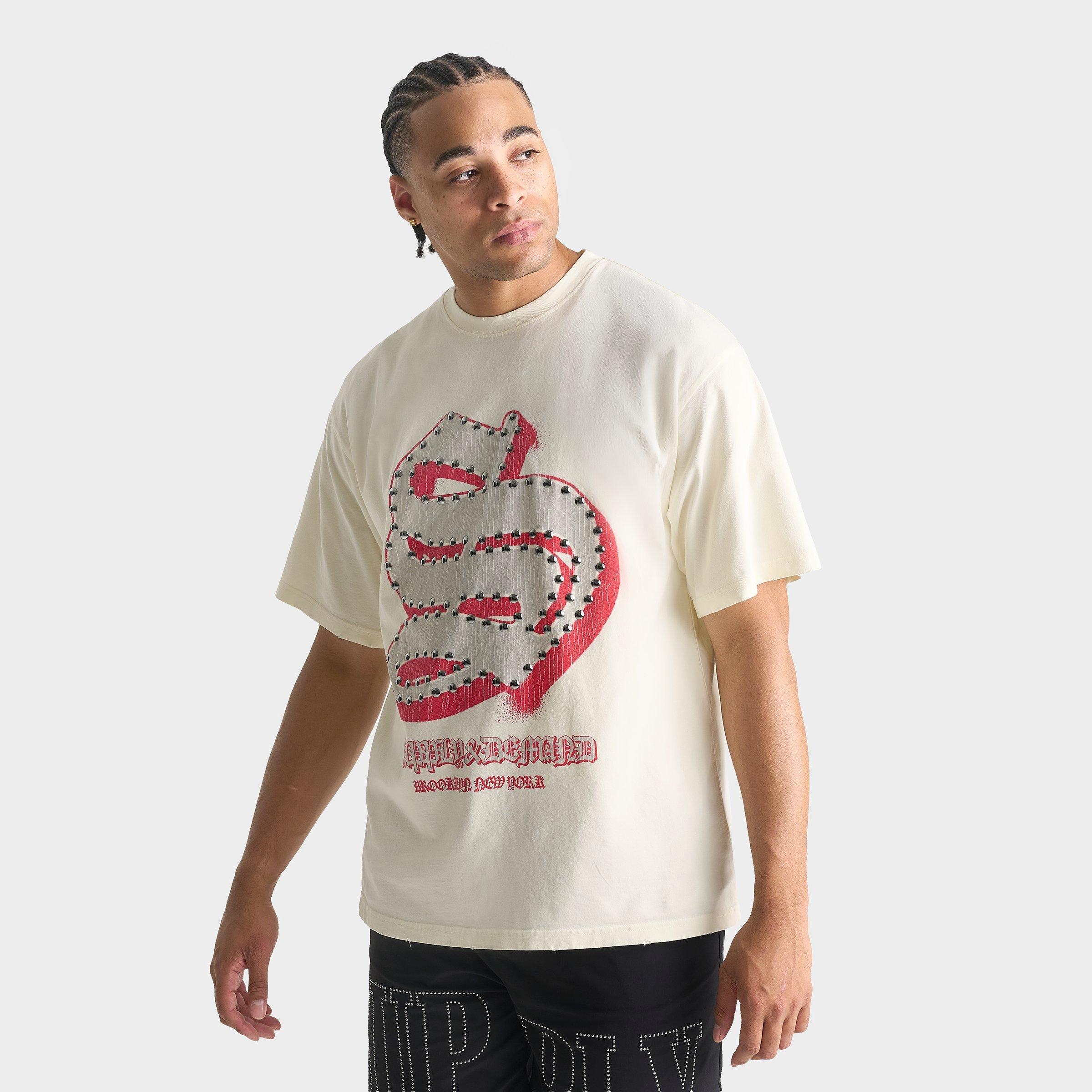 Supply & Demand Men's Super Graphic T-Shirt in Off White Size: 2XL
