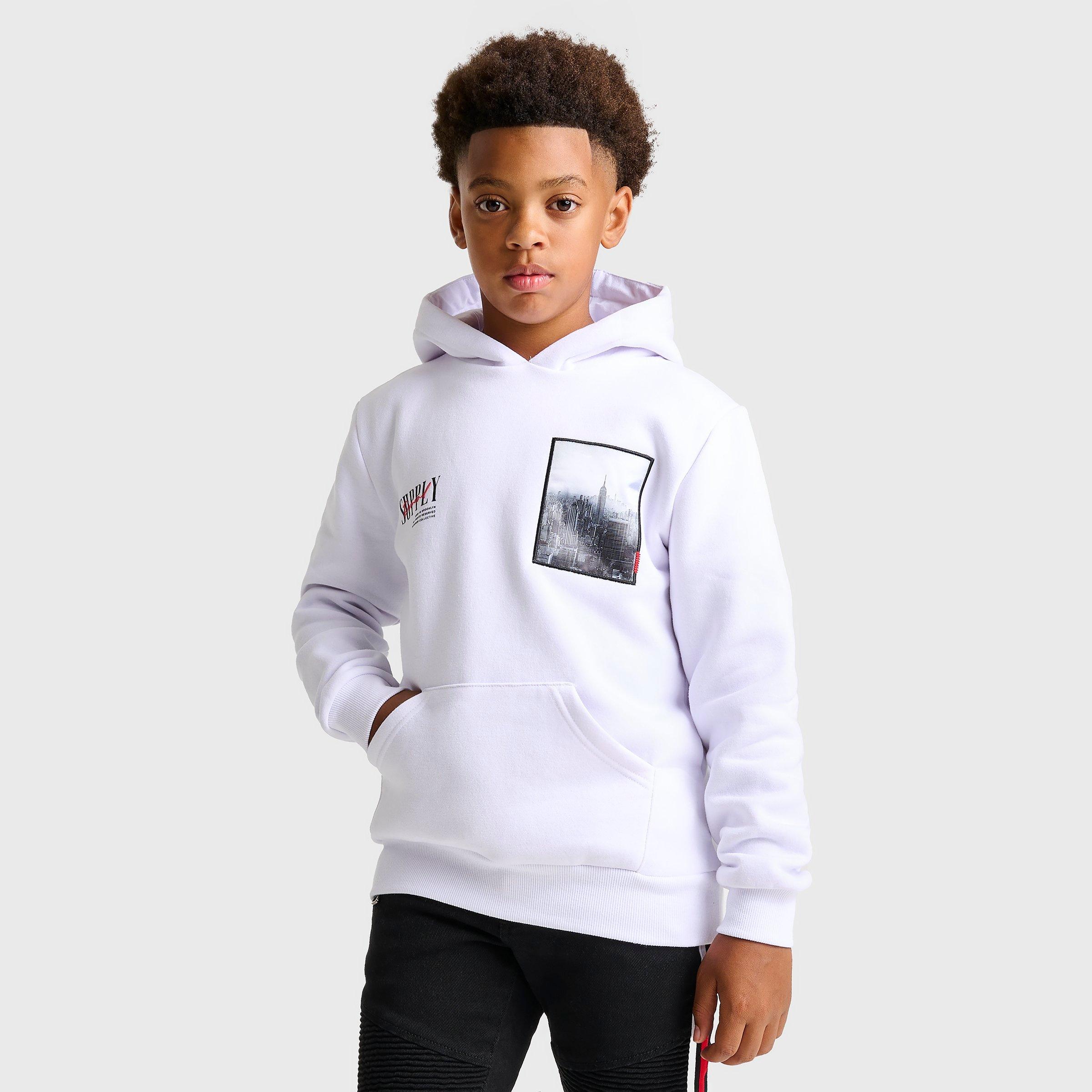 Kids' Supply And Demand NYC Stacker Pullover Hoodie