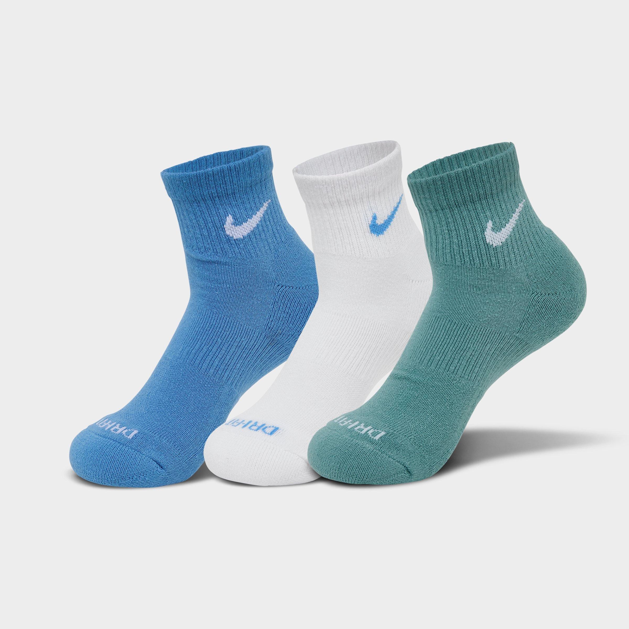 Nike Everyday Plus Cushioned Training Ankle Socks (3-Pack) Size: Medium