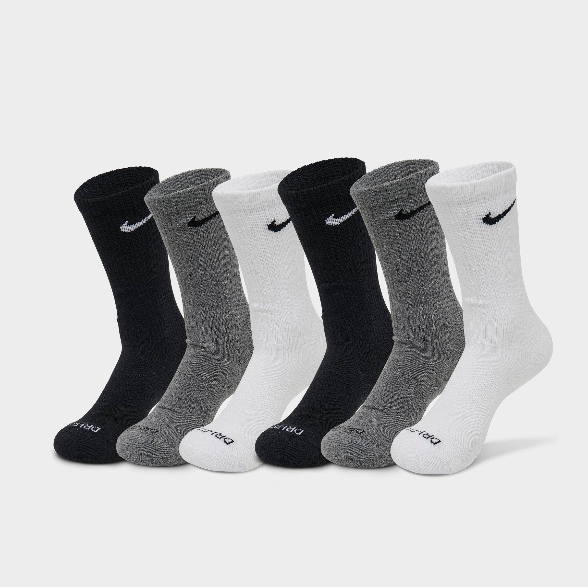 Nike Everyday Plus Cushioned Crew Training Socks (6-Pack) Size: Small