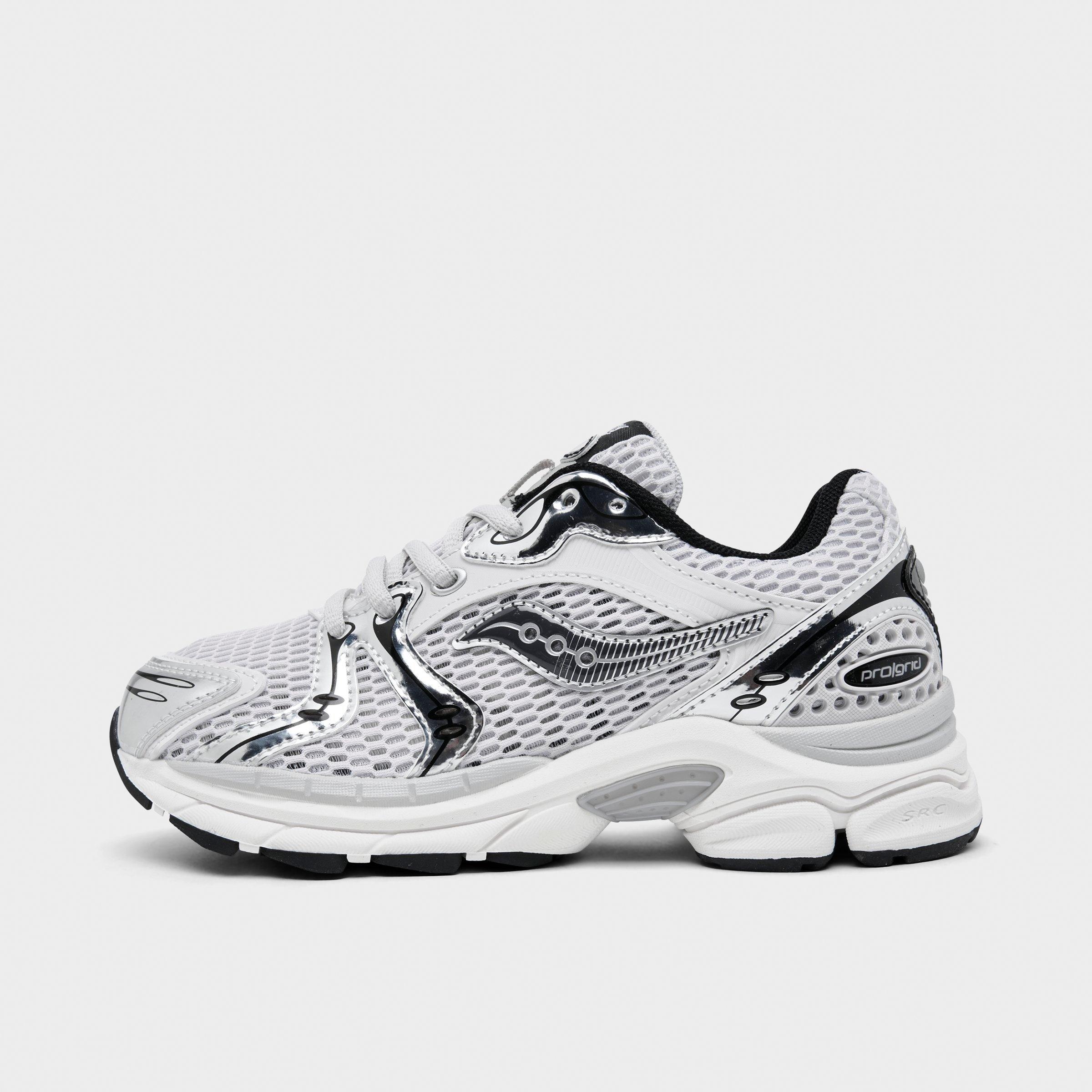 Saucony Little Kids Triumph 4 KDZ Casual Shoes in Silver Chrome Size: 1.0
