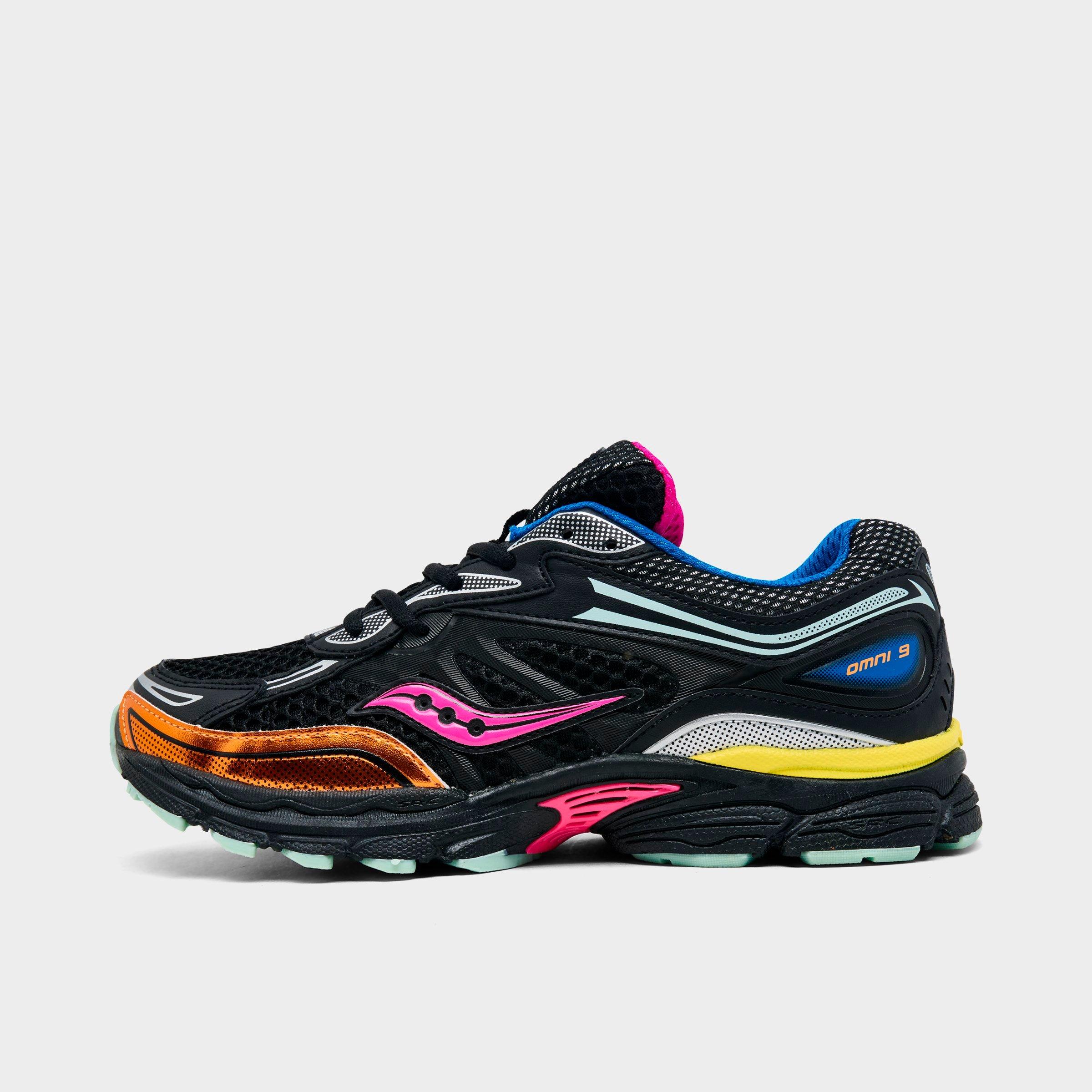 Saucony Big Kids Omni 9 Casual Shoes in Black Size: 4.0
