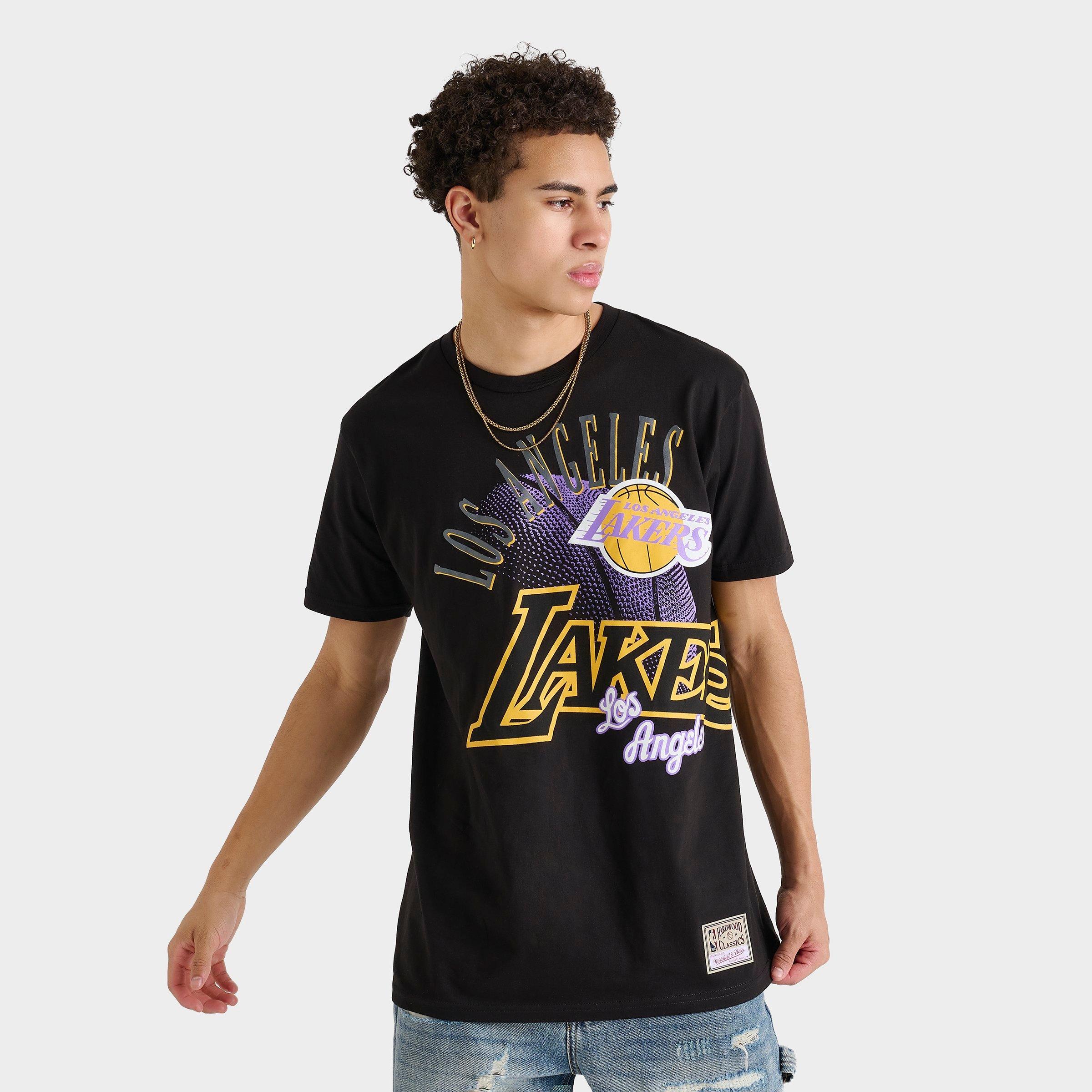 Men's Mitchell & Ness Los Angeles Lakers NBA Maxed Out Graphic T-Shirt