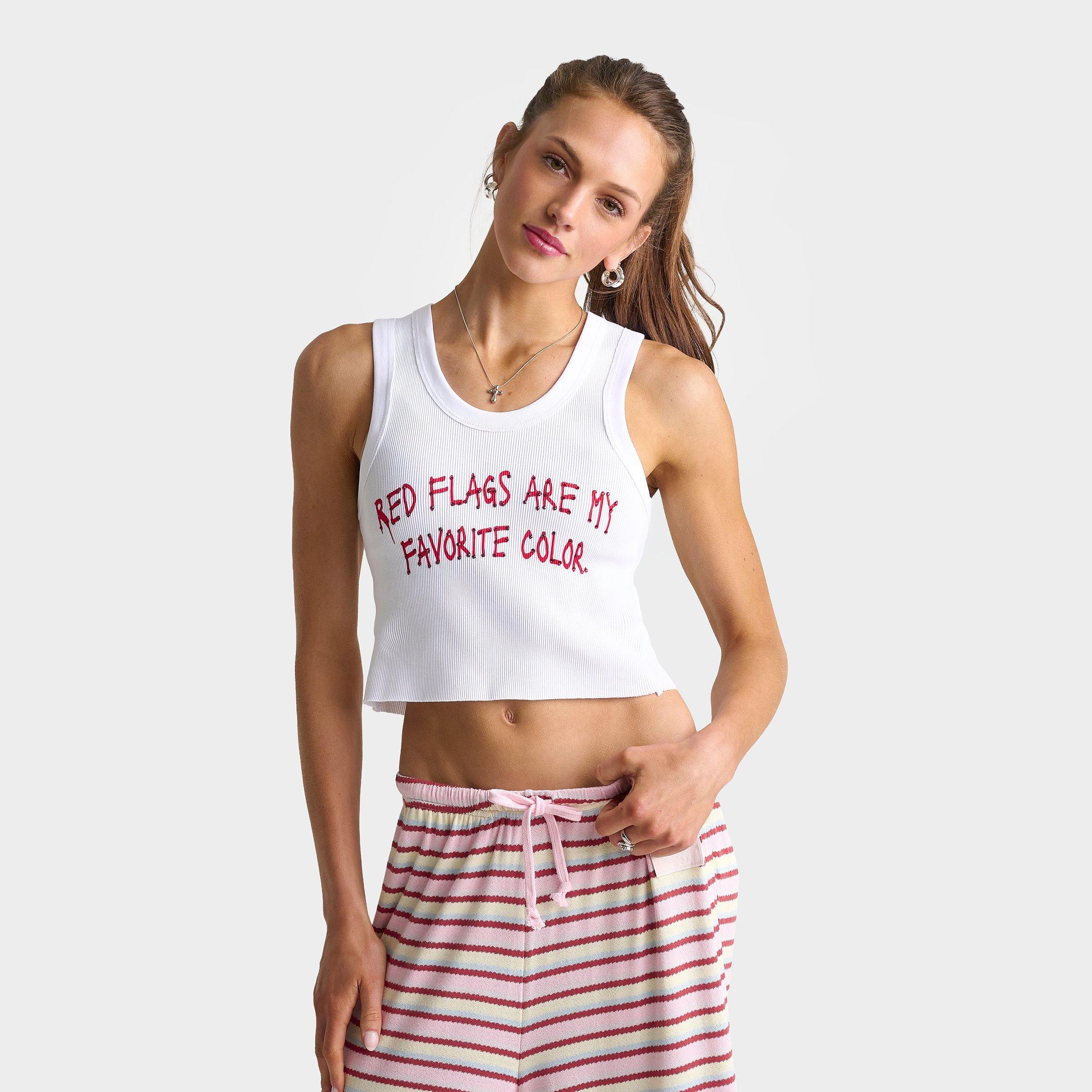 BOYS LIE Women's Red Flag Randy Tank Top