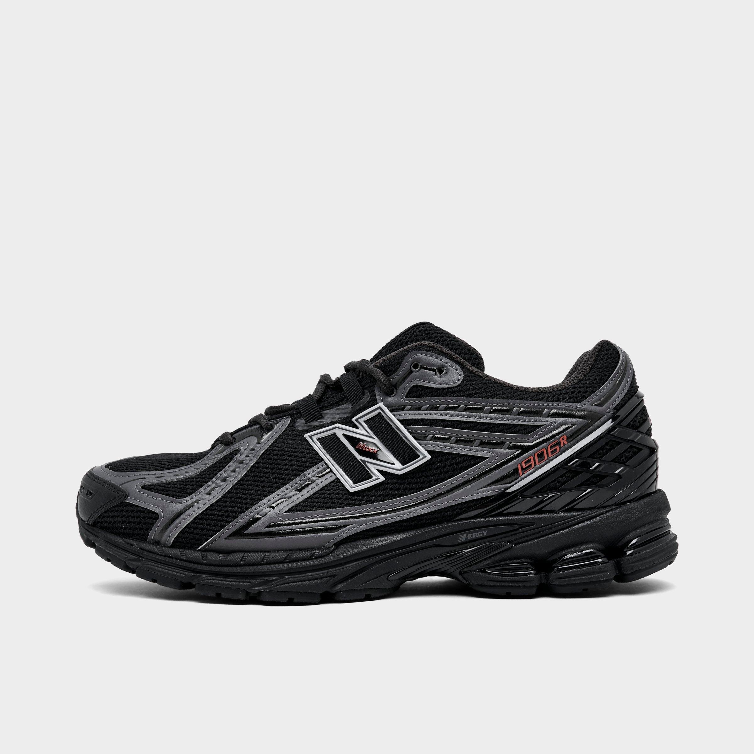 New Balance Men's 1906R Casual Shoes in Black/Hot Tomato Size: 10.5
