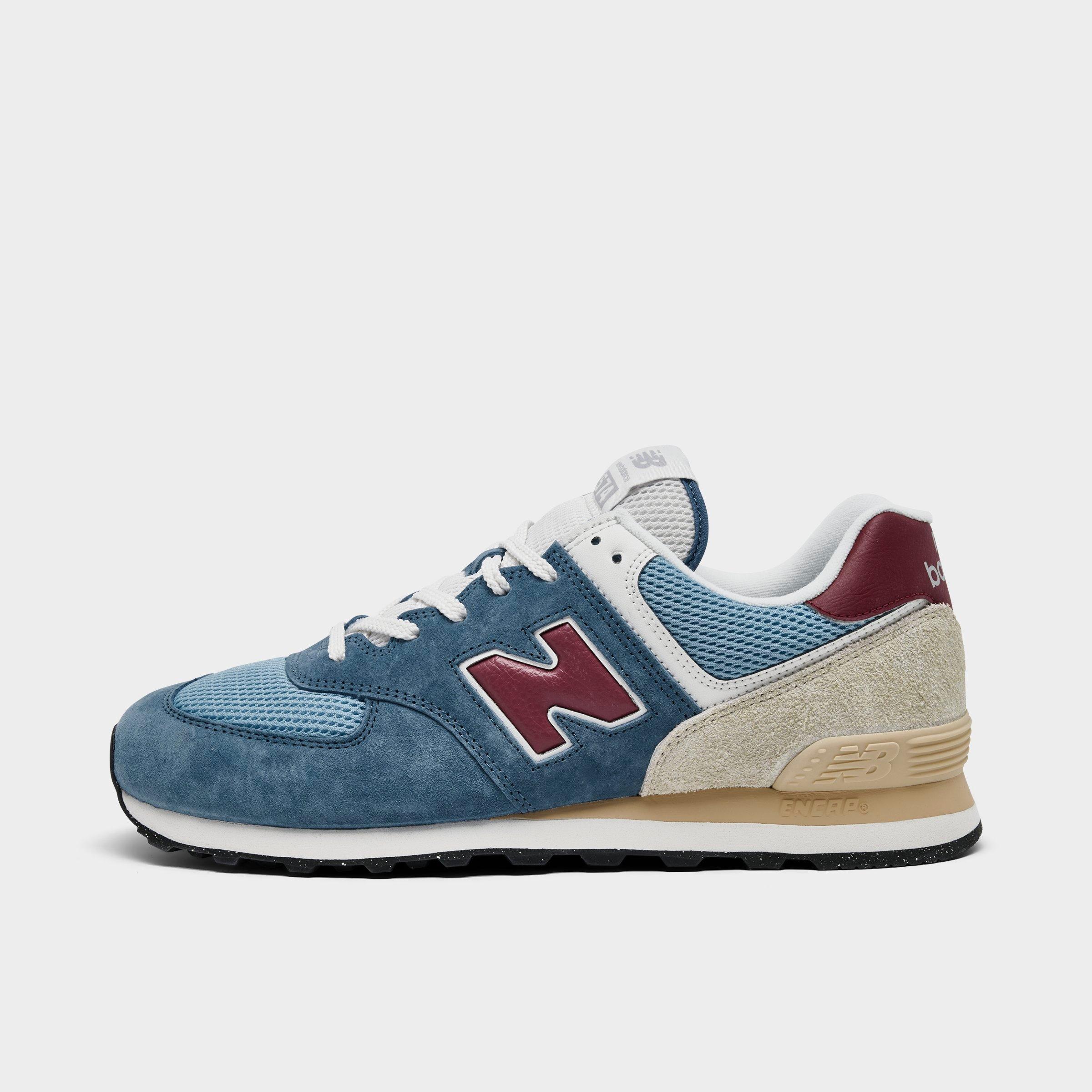 New Balance Men's 574 Core Casual Shoes in Shoreline Blue/Stillwater Size: 8.0