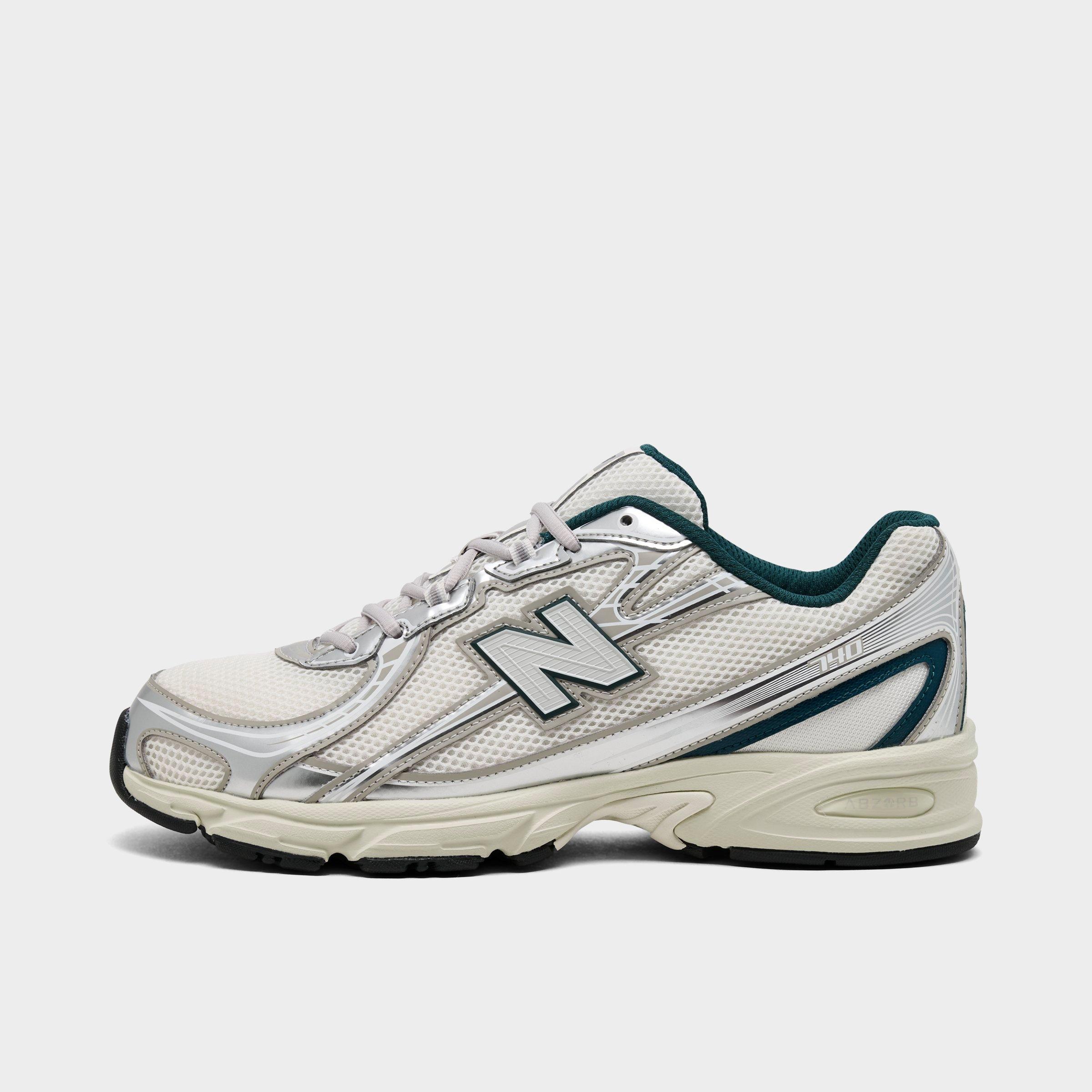 New Balance Men's 740 Casual Shoes in Angora/Medusa Green Size: 11.5