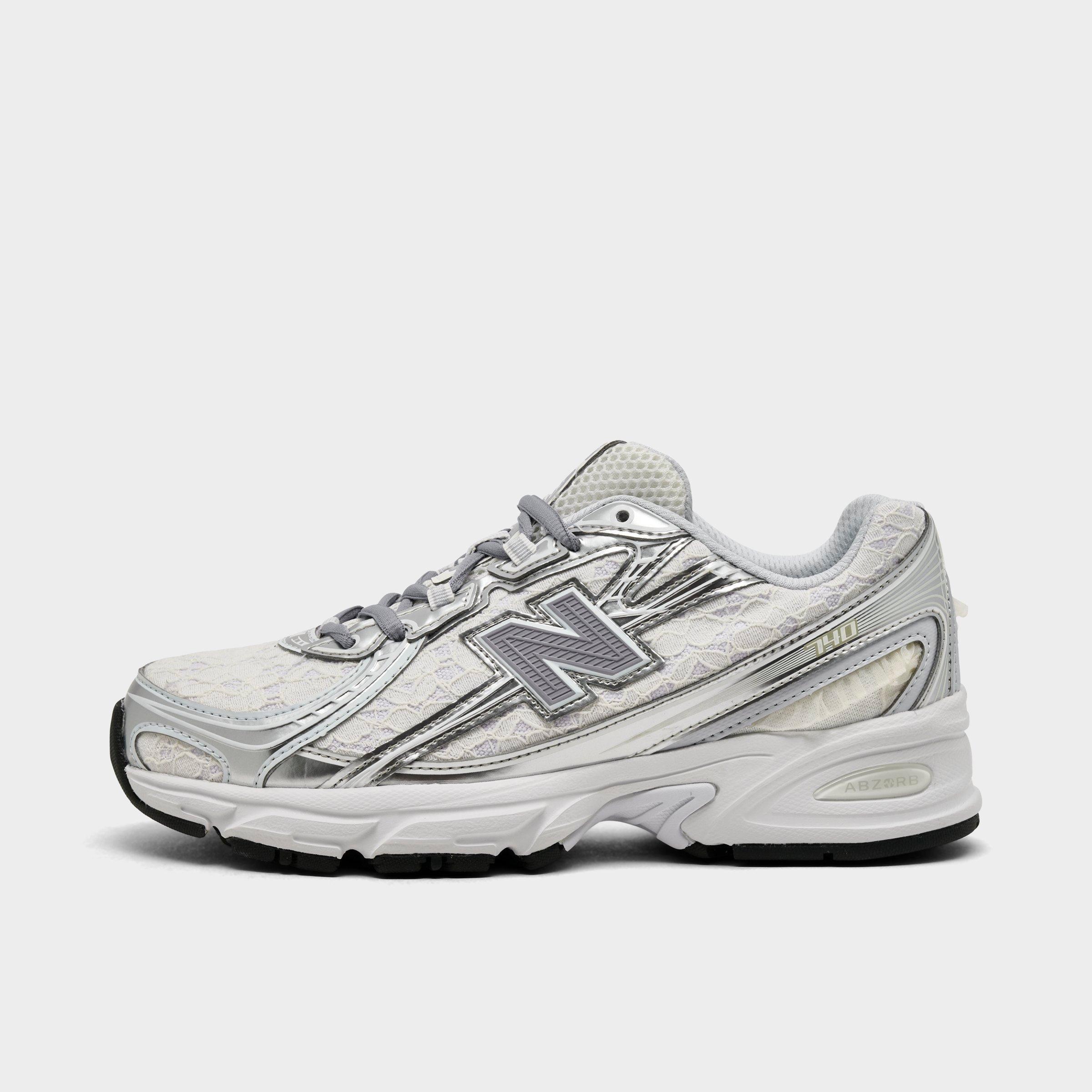 New Balance Women's 740 Lace Casual Shoes in Lace/Silver Metallic/Linen Size: 11.0