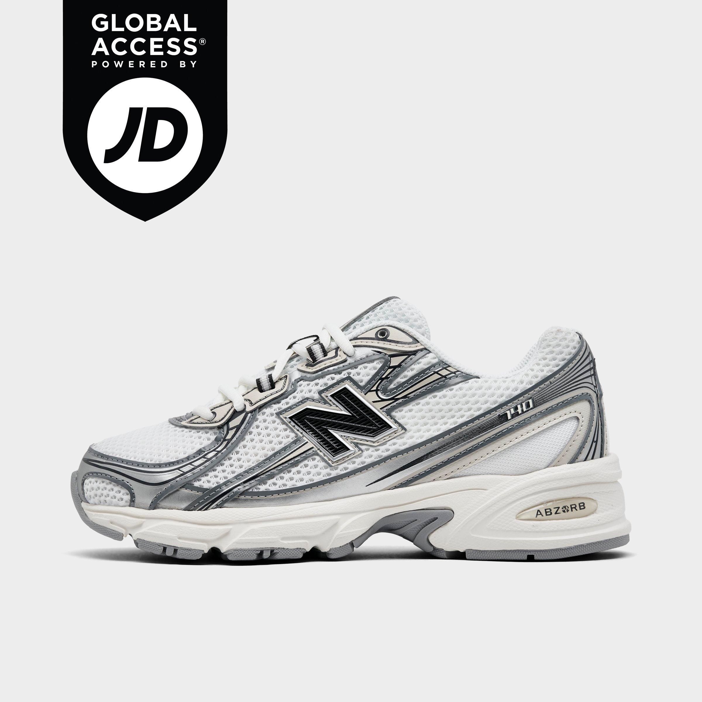 New Balance Women's 740 Casual Shoes in White/Linen/Black Size: 5.5