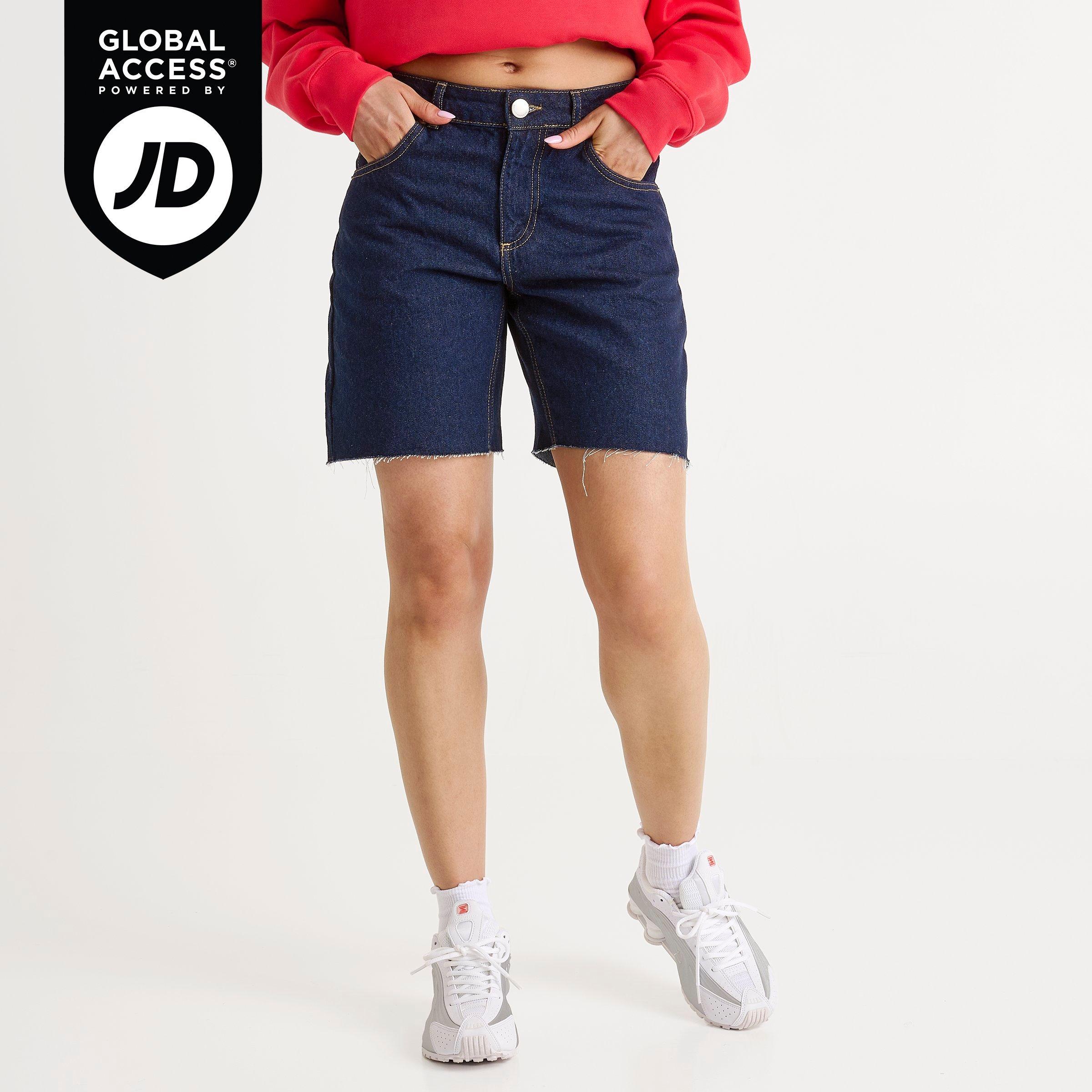 Women's Unlike Humans Denim Shorts