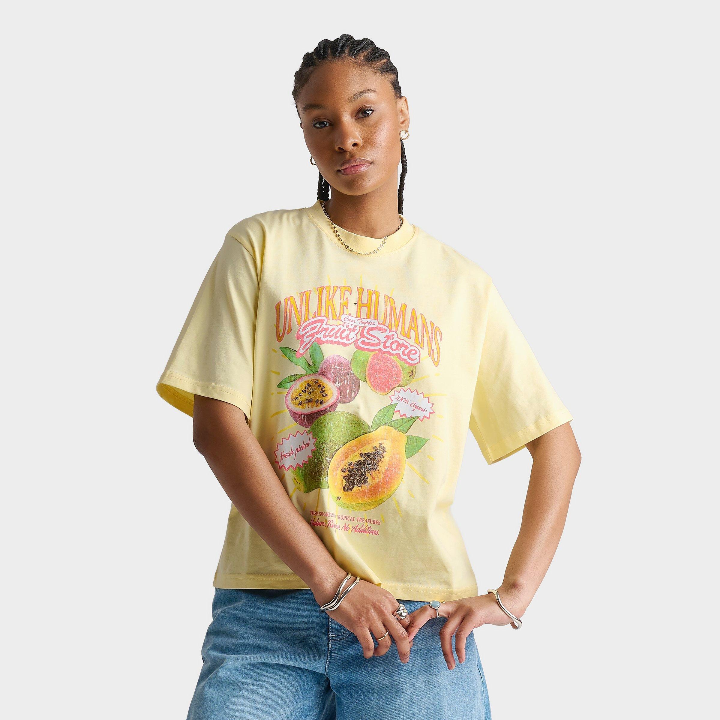Unlike Humans Women's Tropical Boxy T-Shirt