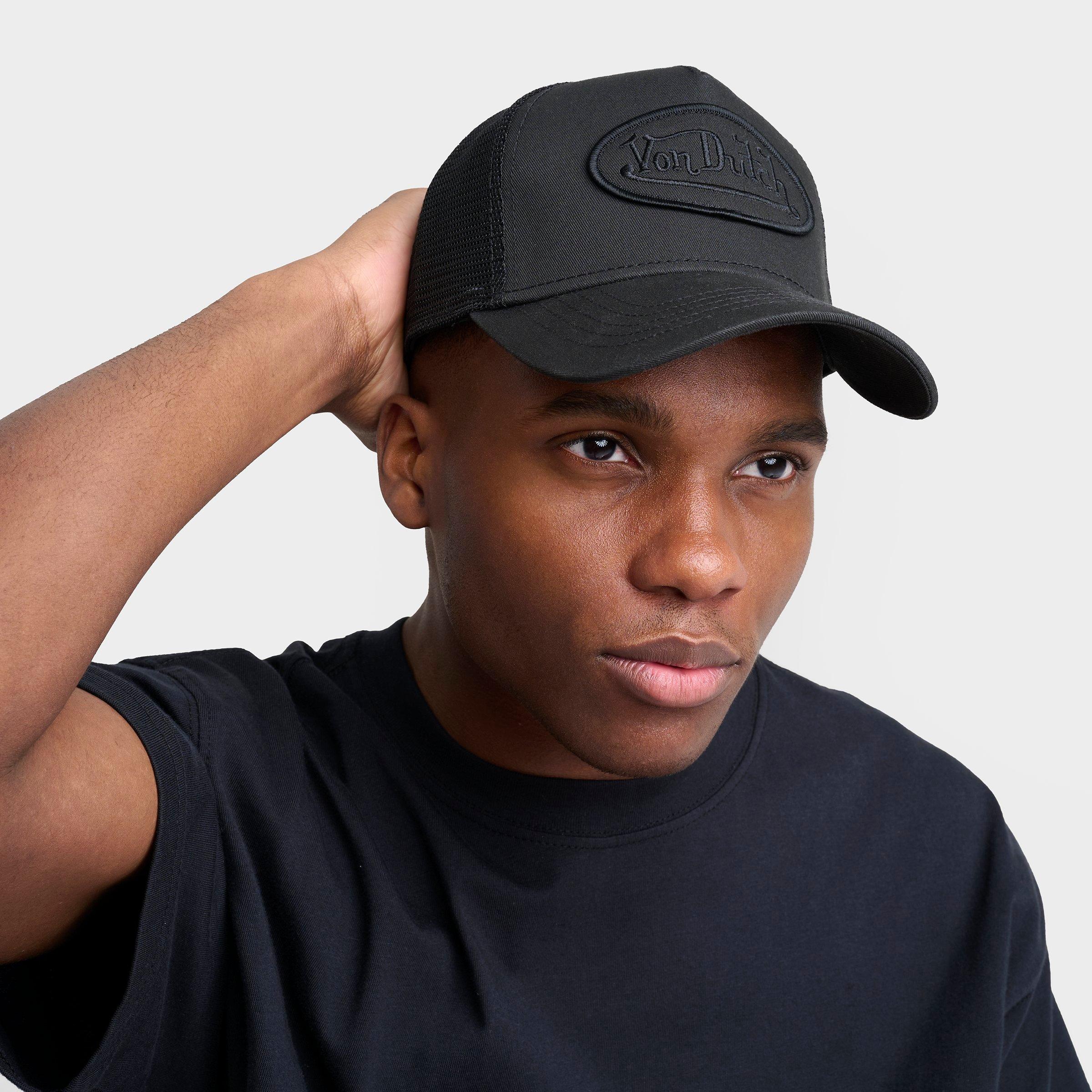 Von Dutch Staple Trucker Hat in Black