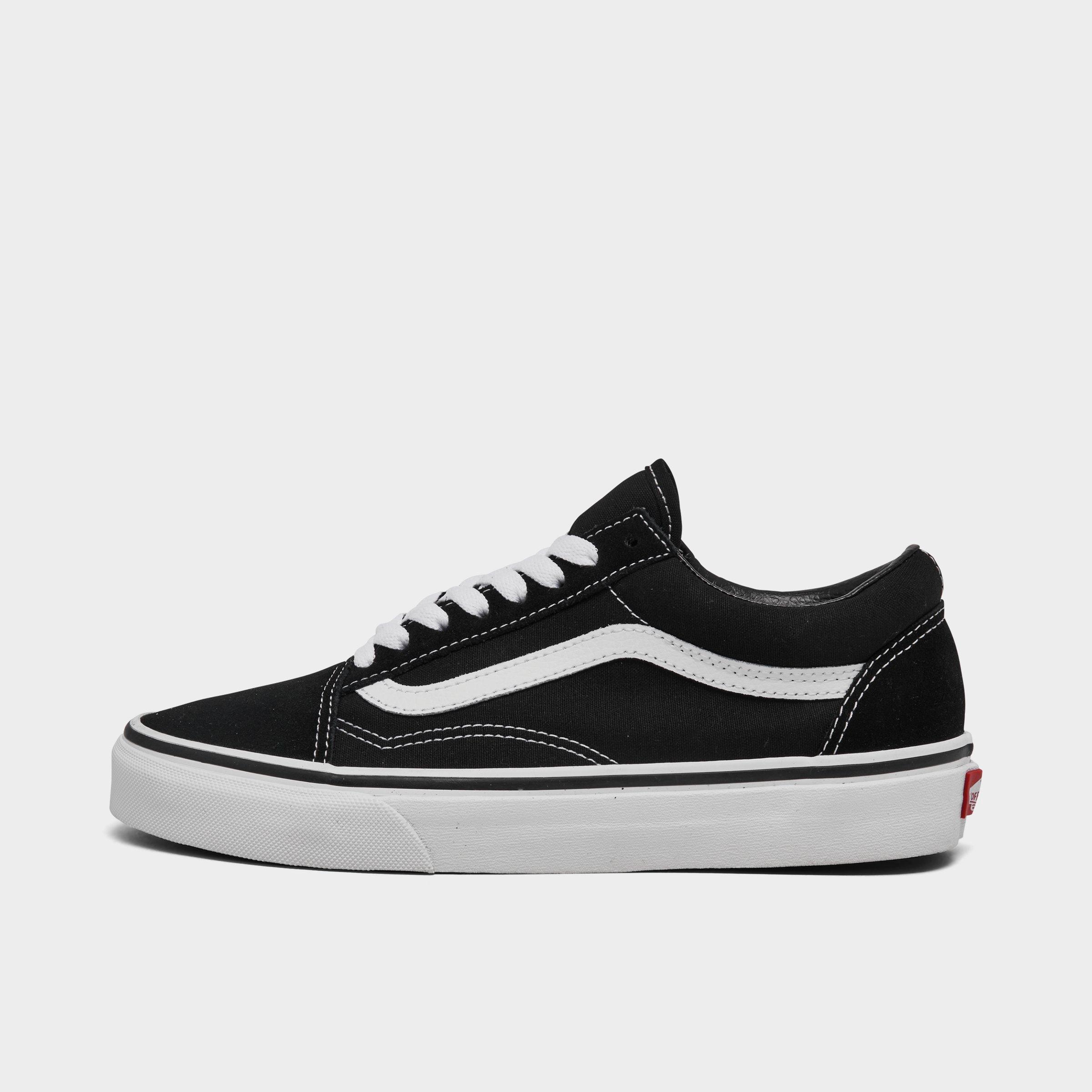 Vans Women's Old Skool Casual Shoes in Black Size: 5.0