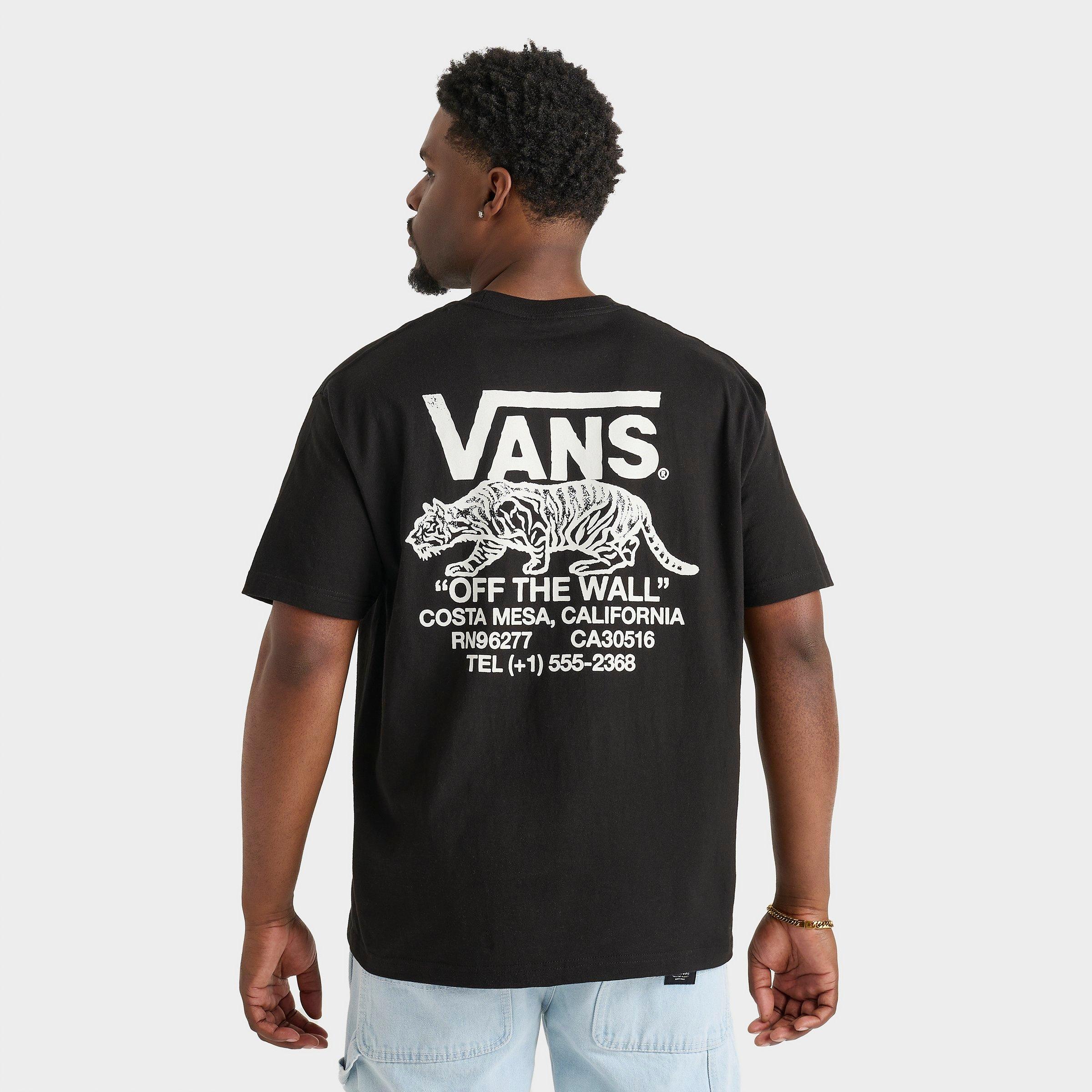 Vans Men's Sneaky T-Shirt in Black Size: Small