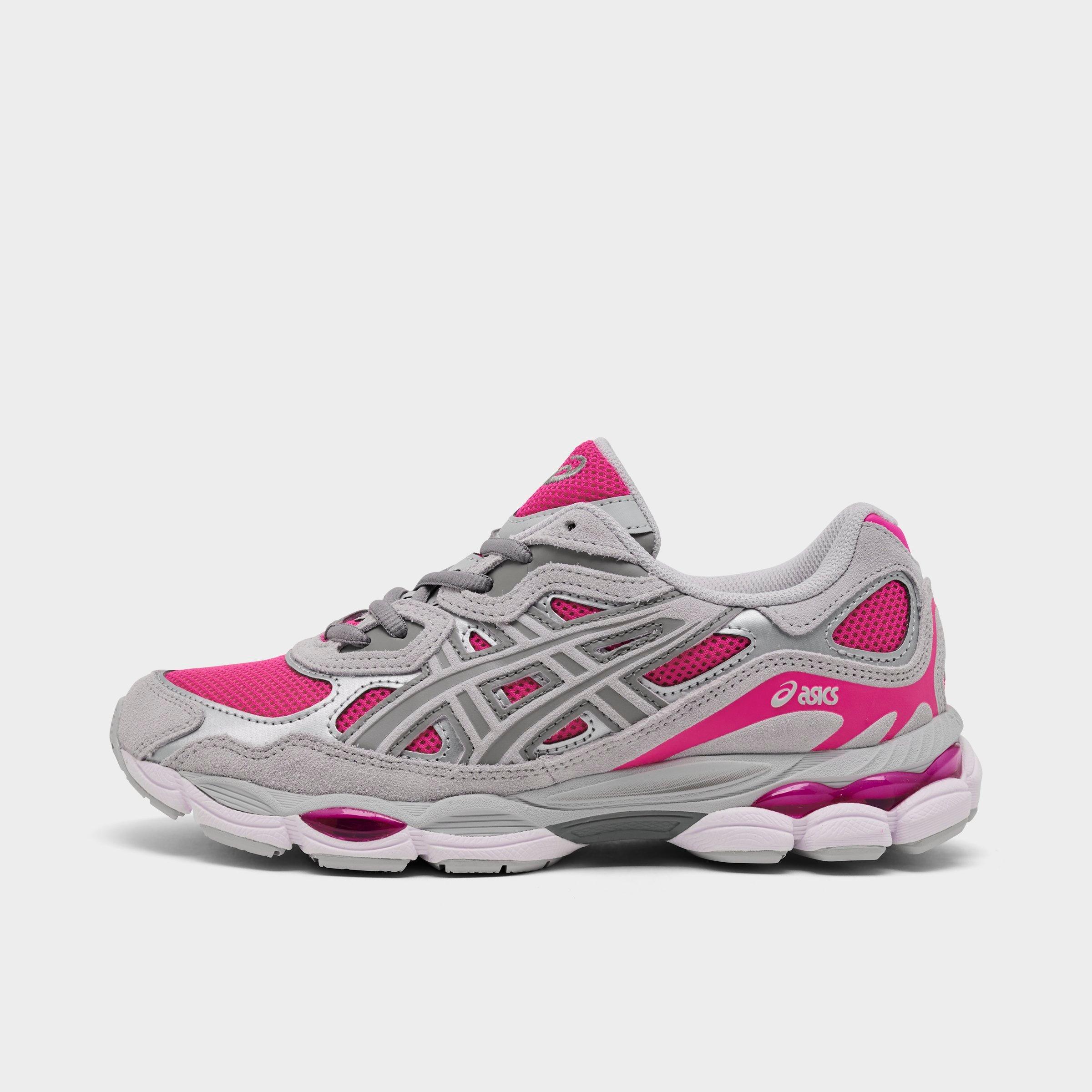 Asics Women's GEL-NYC Casual Shoes in Pink Glo/Concrete Size: 10.0